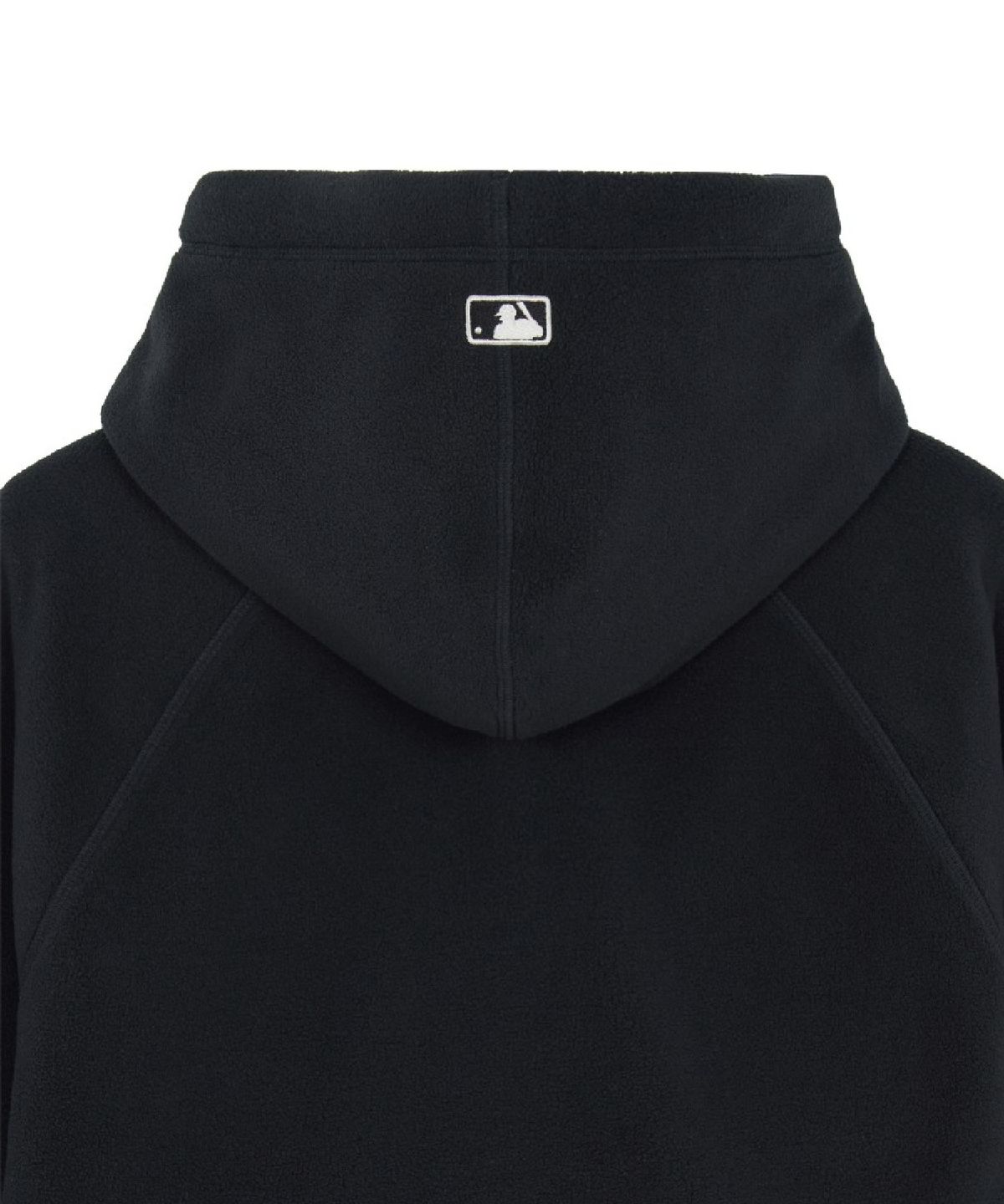 엠엘비(MLB) 여성 베이직 스포티브 플리스 크롭 후드티 LA (Black)