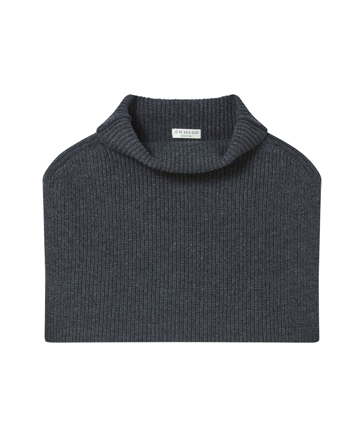 주느세콰(JE NE SAIS QUOI) [10 cashmere] 캐시미어 블렌드 넥워머_멜란지차콜