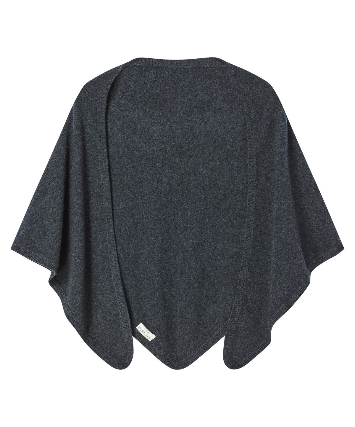 주느세콰(JE NE SAIS QUOI) [10 cashmere] 포시즌 캐시미어 삼각숄 머플러_차콜