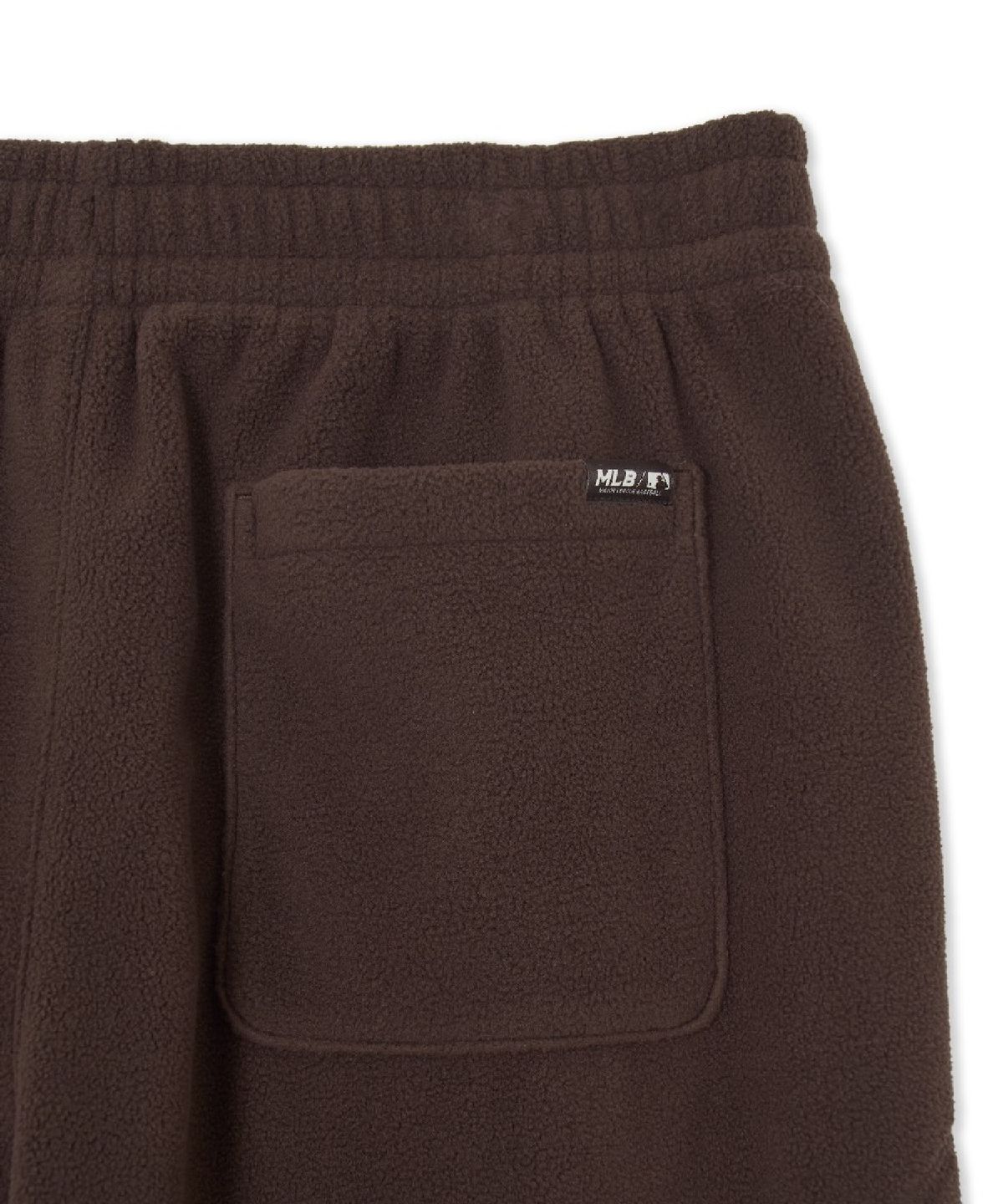 엠엘비(MLB) 베이직 스몰로고 플리스 스티치 와이드 팬츠 SF (D.Brown)