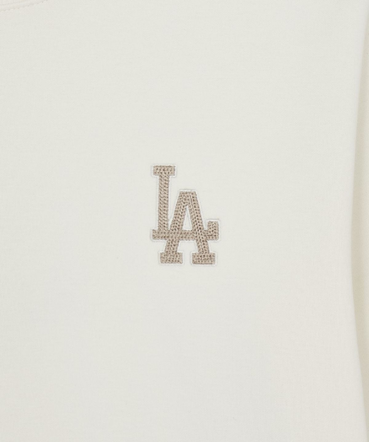 엠엘비(MLB) 모노그램 빈티지 빅럭스 기모 맨투맨 LA (Cream)
