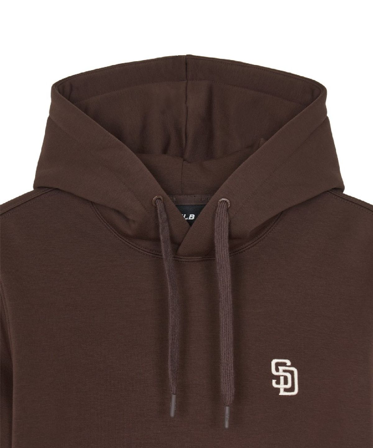 엠엘비(MLB) 베이직 스몰로고 기모 후드티 SD (D.Brown)