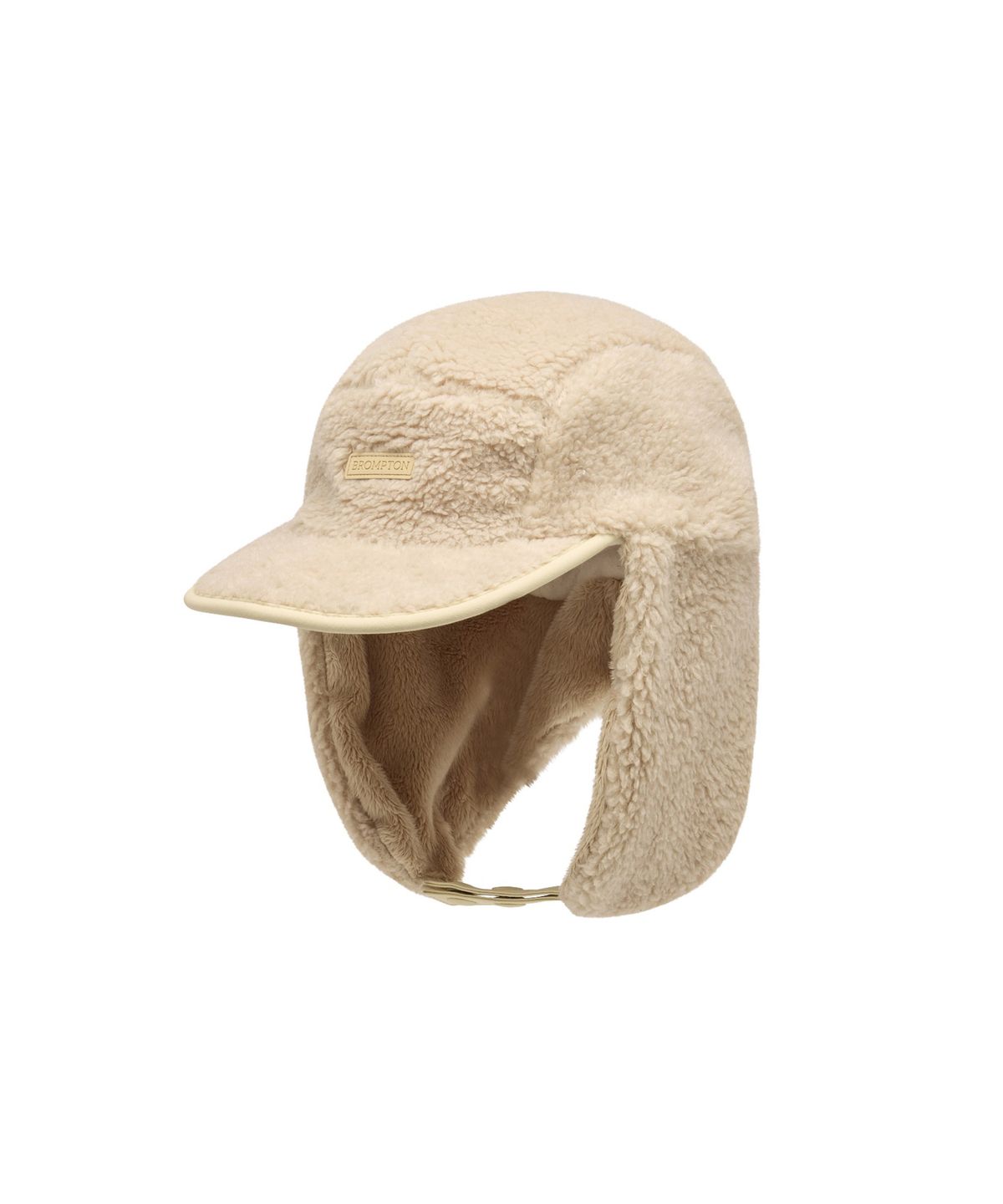 브롬톤 런던(BROMPTON LONDON) FLEECE EAR FLAP CAP - BEIGE (P265AHA126)