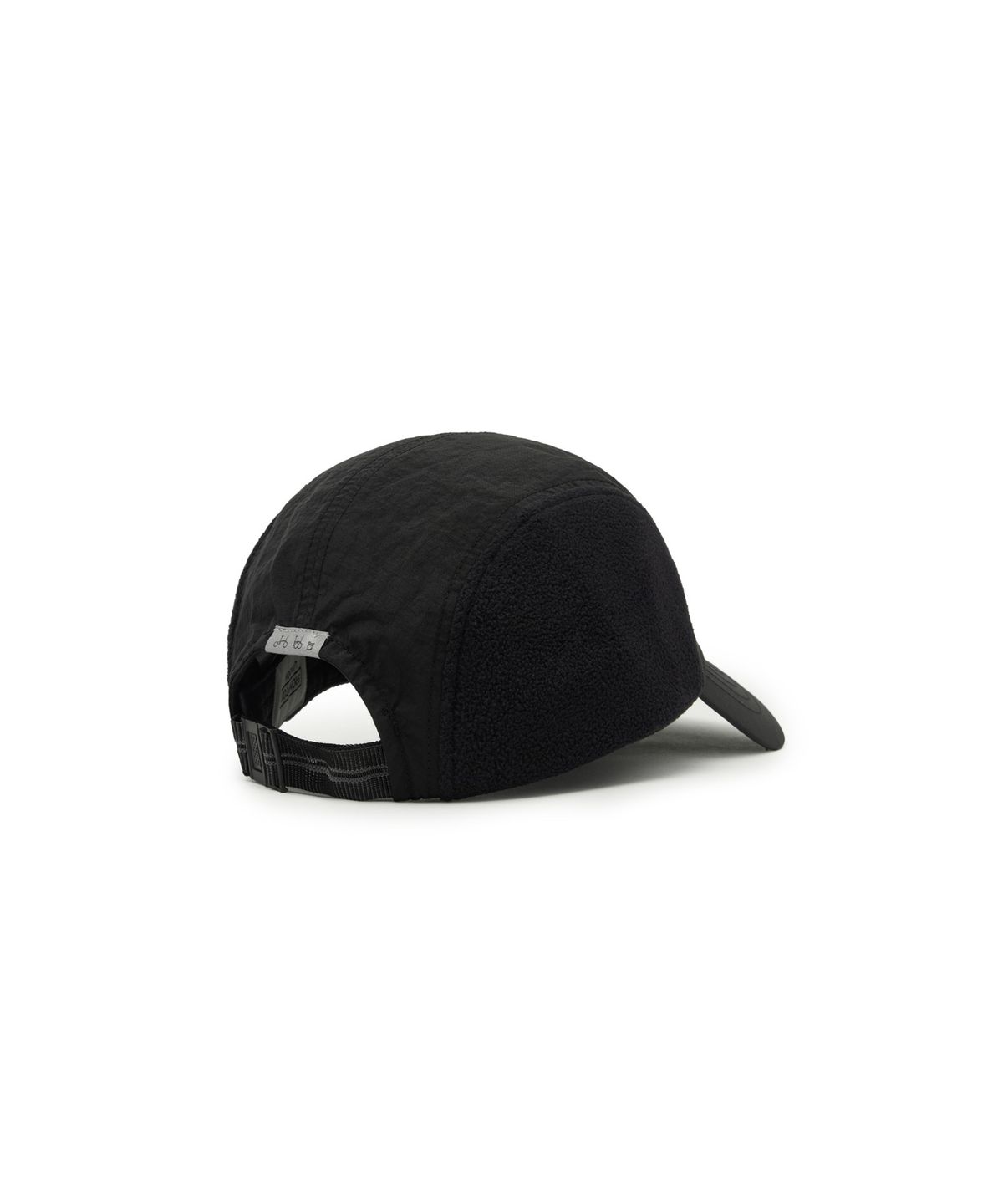 브롬톤 런던(BROMPTON LONDON) SIDE FLEECE CAMP CAP - BLACK (P264AHA123)