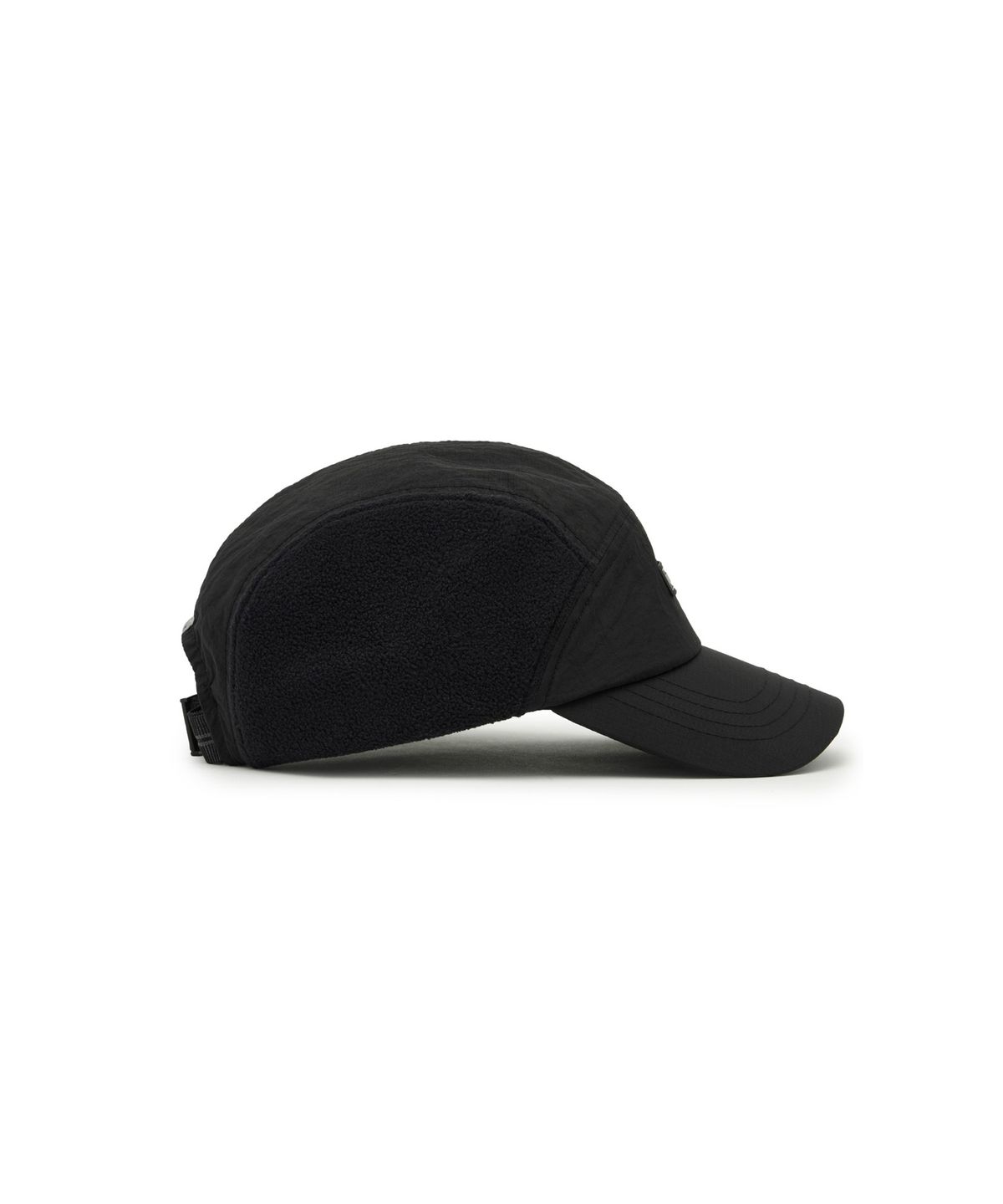 브롬톤 런던(BROMPTON LONDON) SIDE FLEECE CAMP CAP - BLACK (P264AHA123)