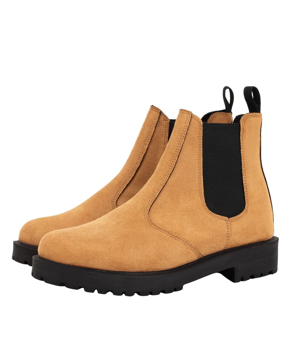 디퍼슈(DIFFERSHOE) 디퍼 시크릿 부츠 7CM [스웨이드 카멜]