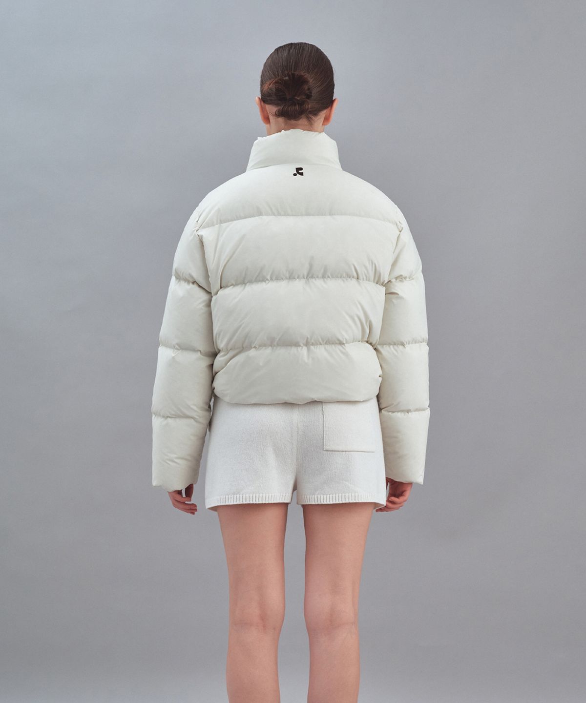 레스트앤레크레이션(REST&RECREATION) PUFFER POCKET DOWN JACKET - IVORY