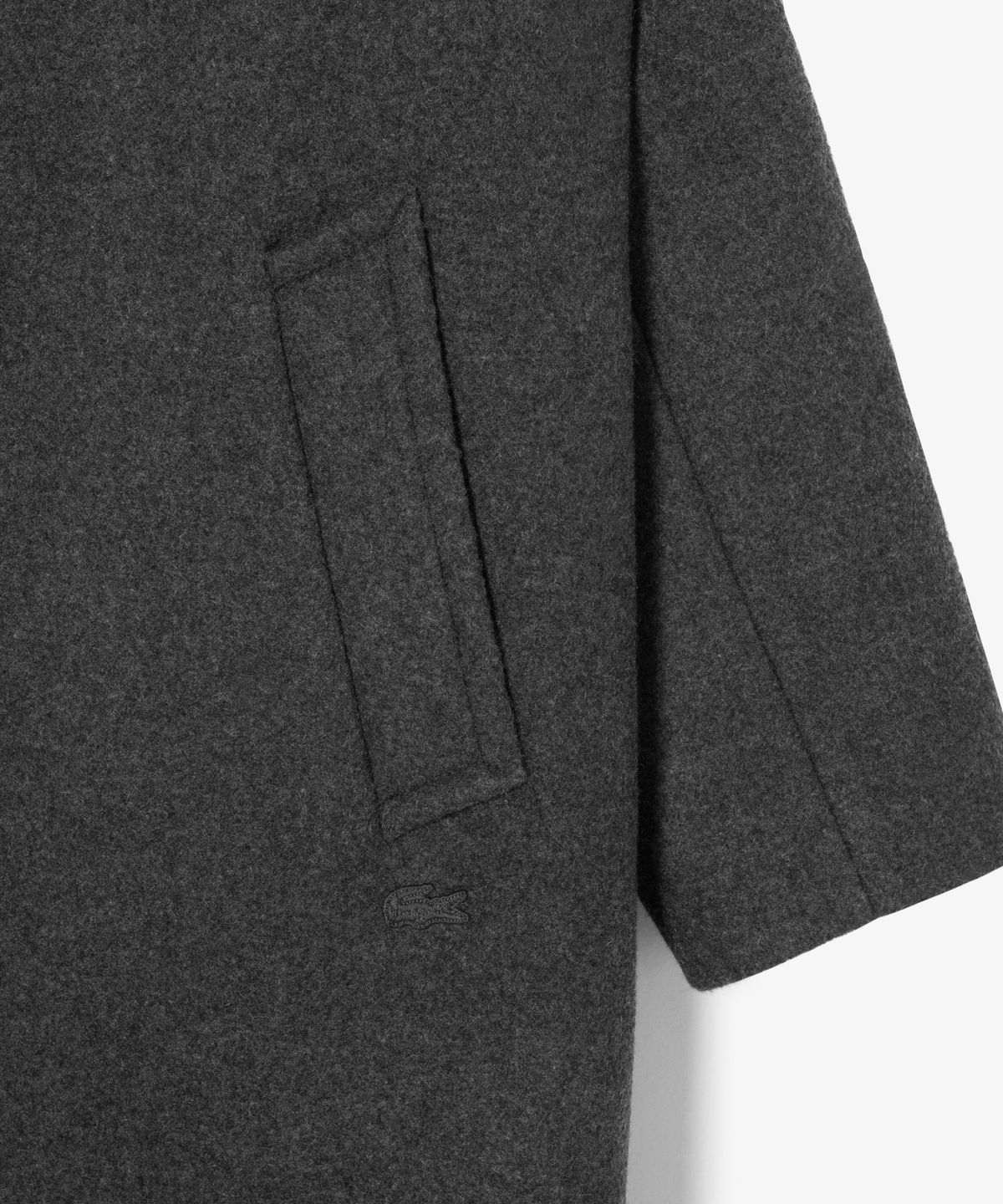 라코스테(LACOSTE) 남성 울/캐시미어 발마칸 코트 BH612E-56N EL6