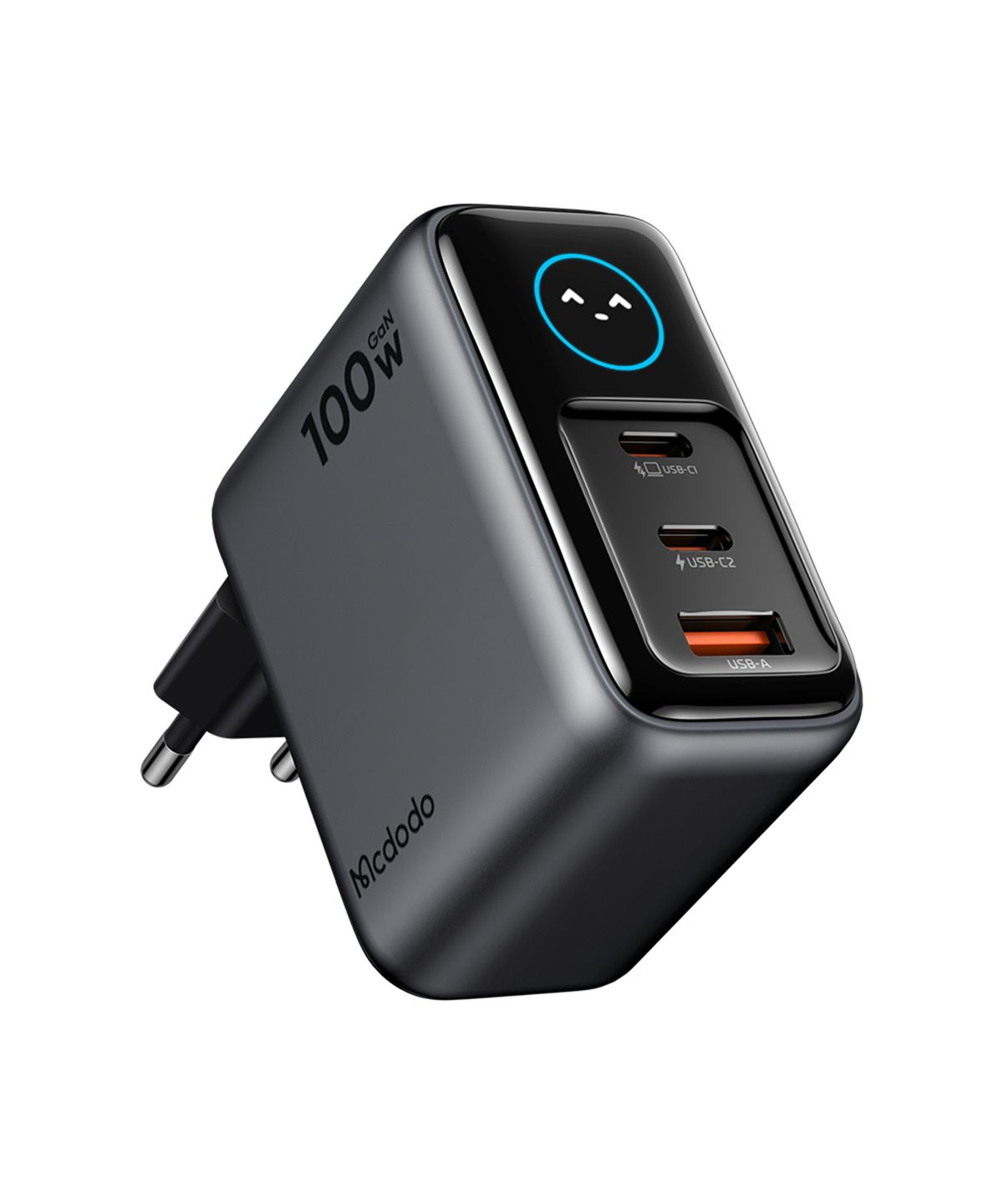 맥도도(MCDODO) GaN 100W 스마트 디스플레이 초고속 3포트 멀티충전기 CH065