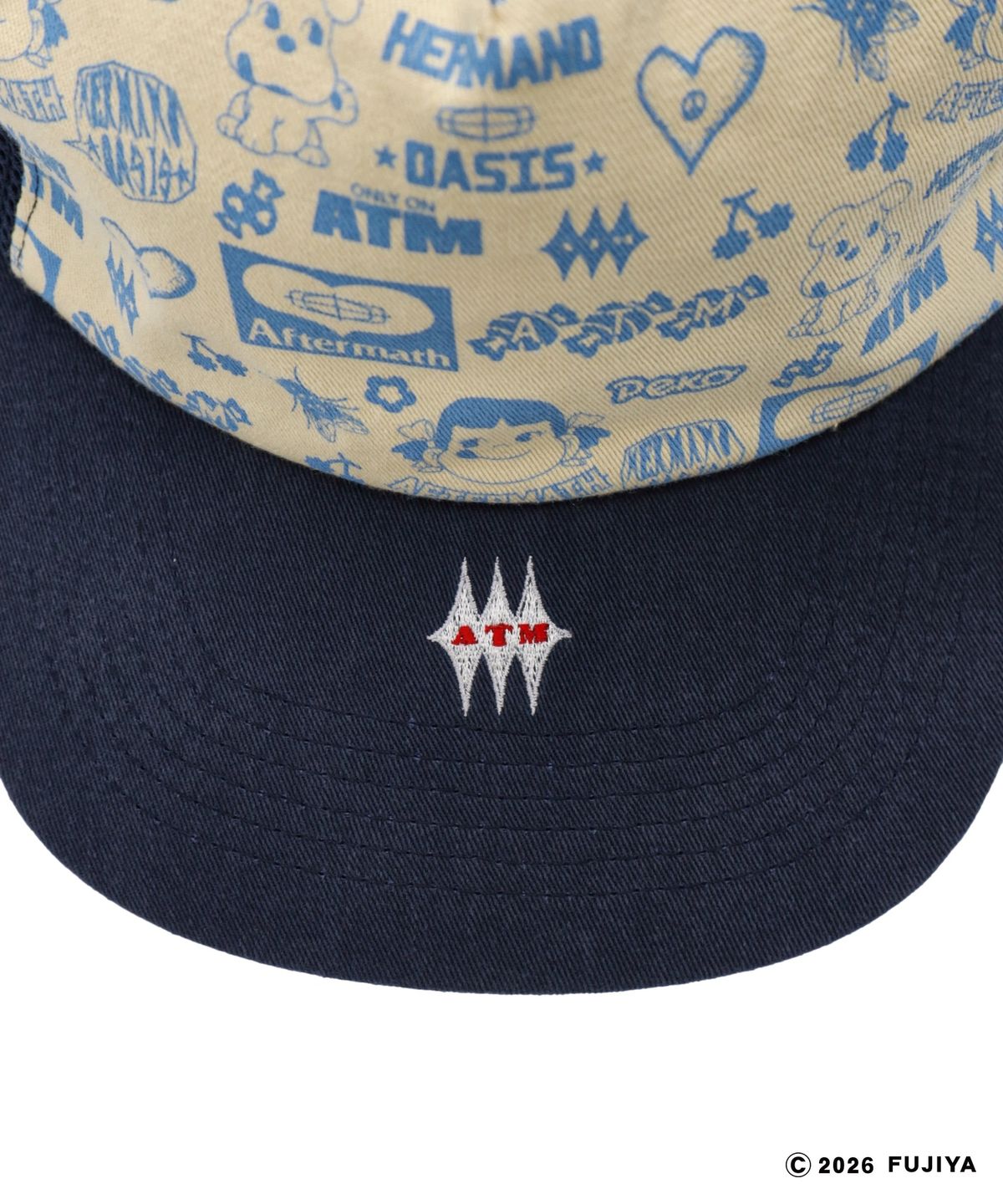 애프터매스(AFTERMATH) ATM x PEKO FULL PRINT MESH CAP