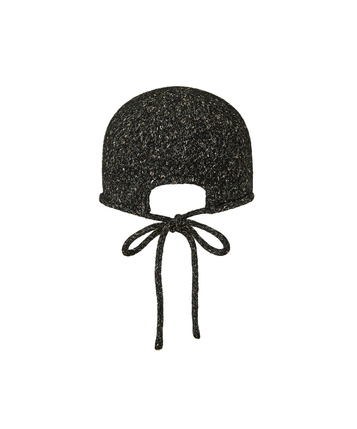 레스트앤레크레이션(REST&RECREATION) KNIT TIE CAP - BLACK