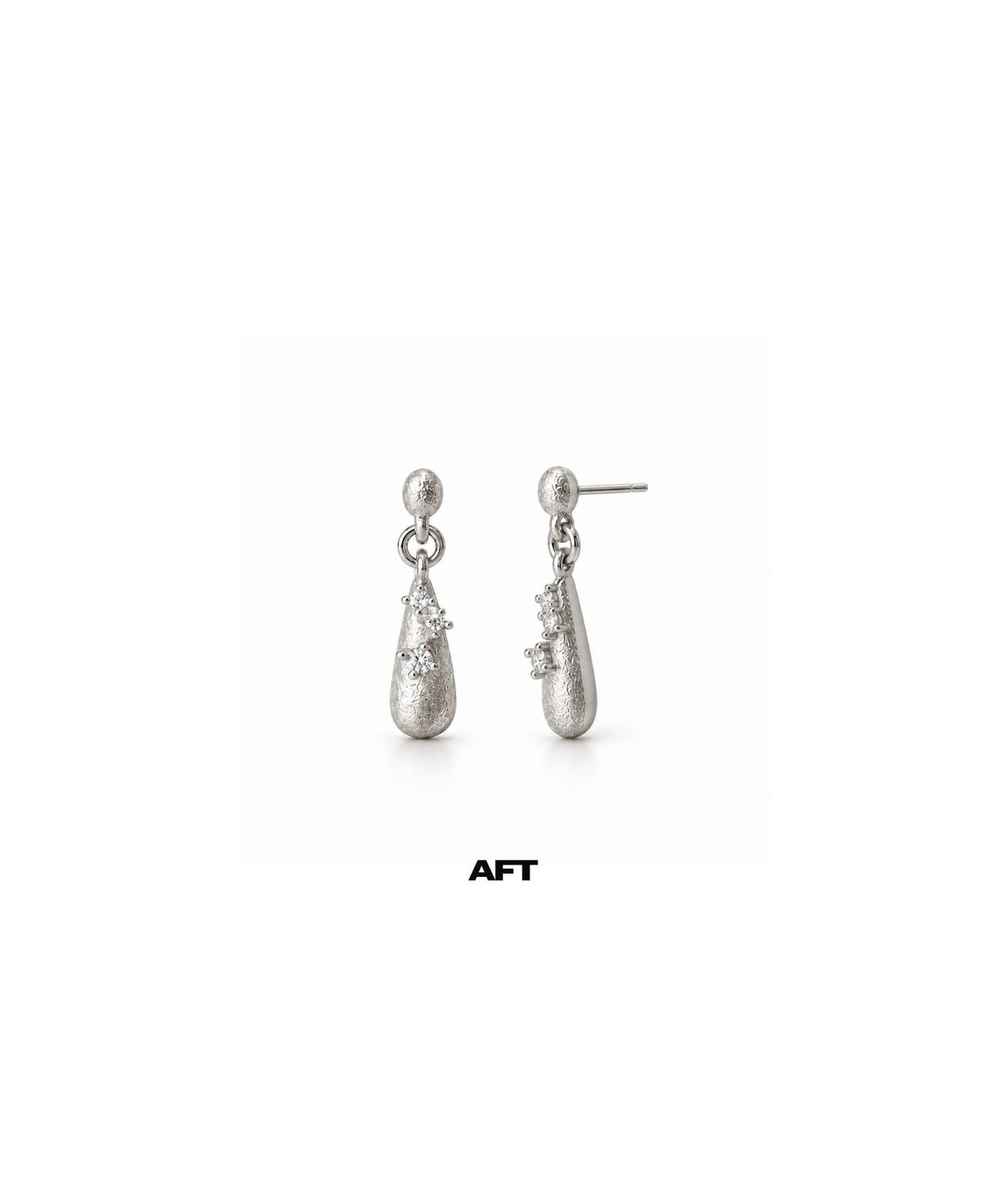 에이에프티(AFT) Silver Pearl Drop Earrings 실버펄드롭이어링