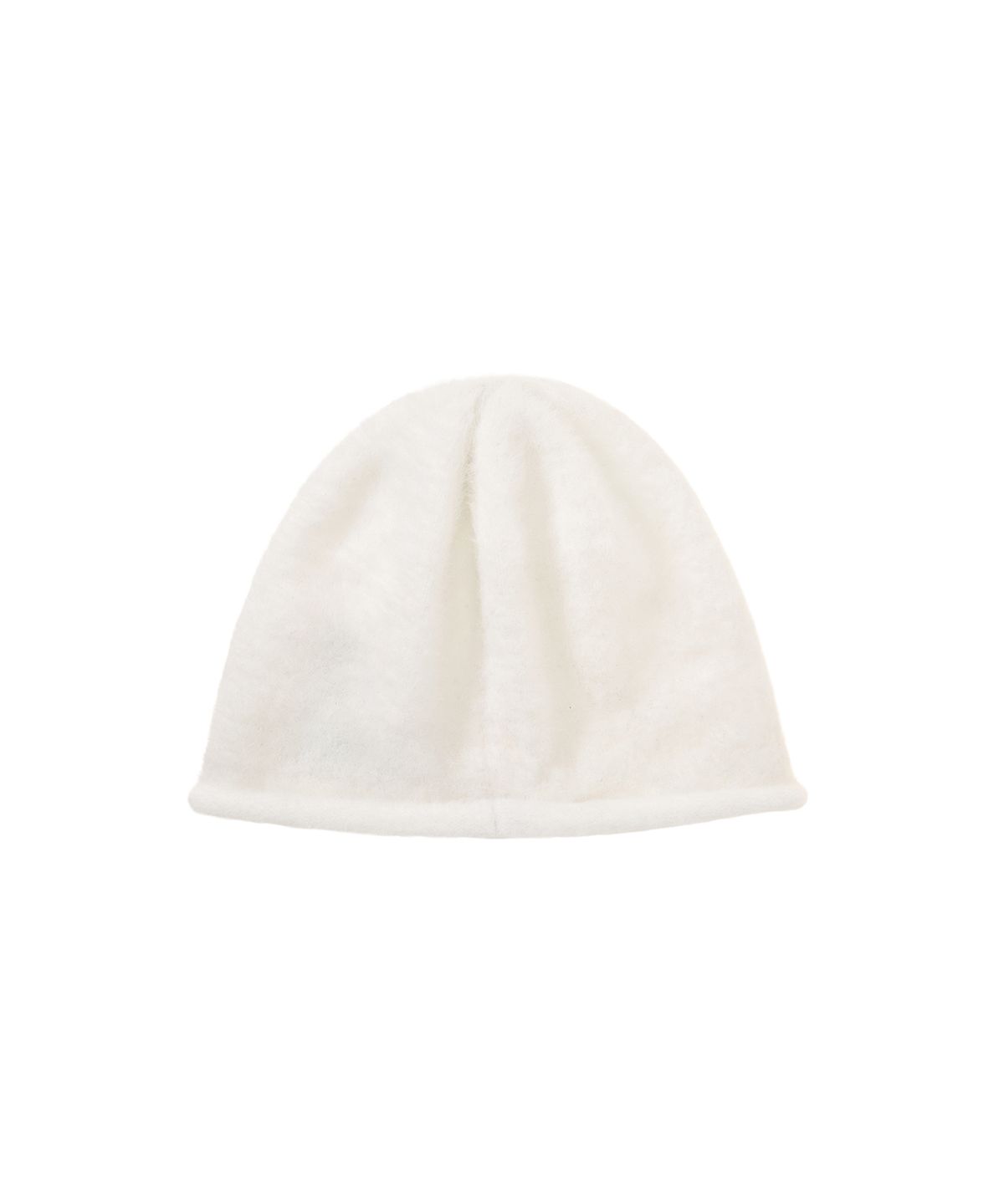 레스트앤레크레이션(REST&RECREATION) HAIRY KNIT BEANIE - WHITE
