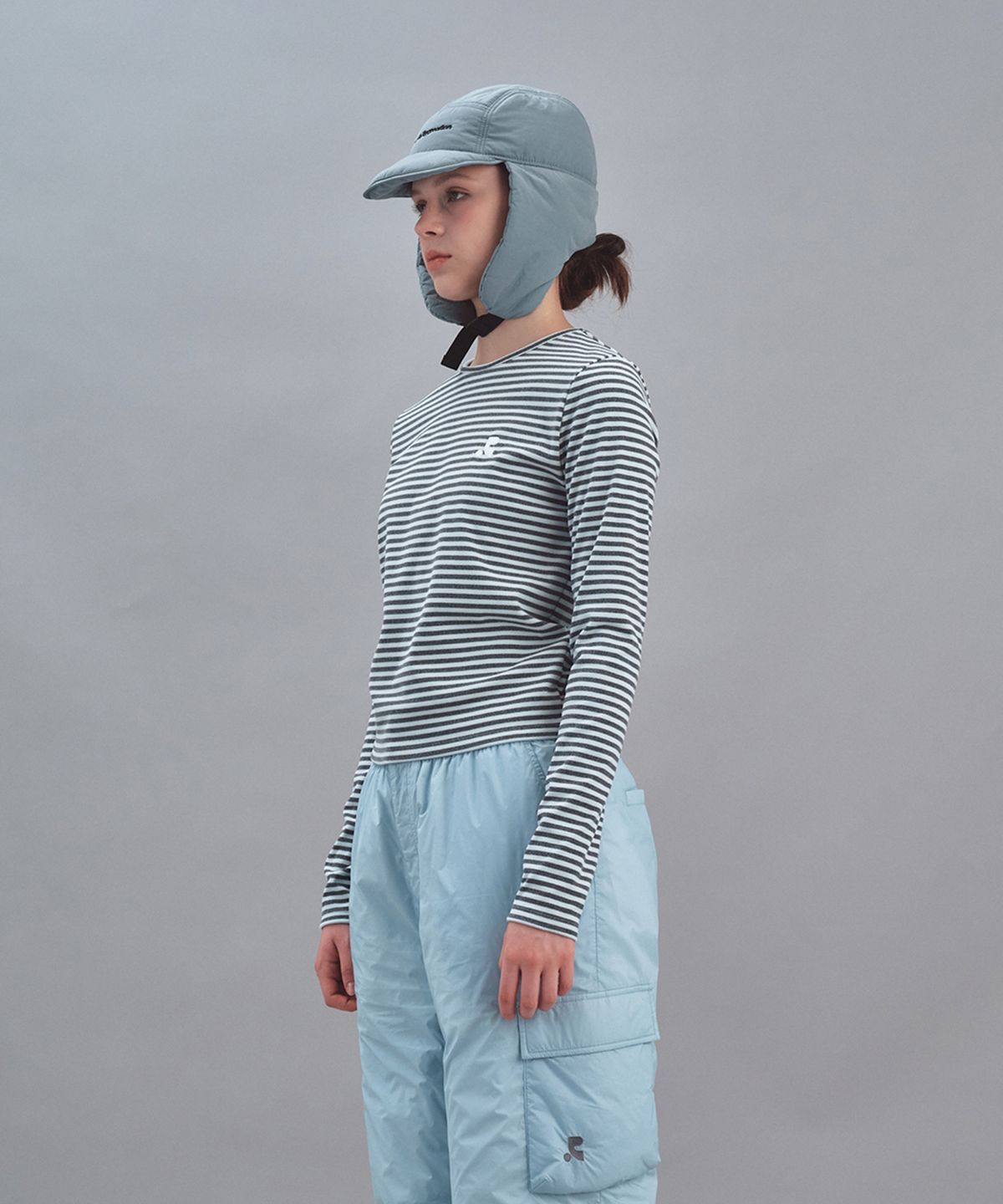 레스트앤레크레이션(REST&RECREATION) PADDING TRAPPER HAT - GREY