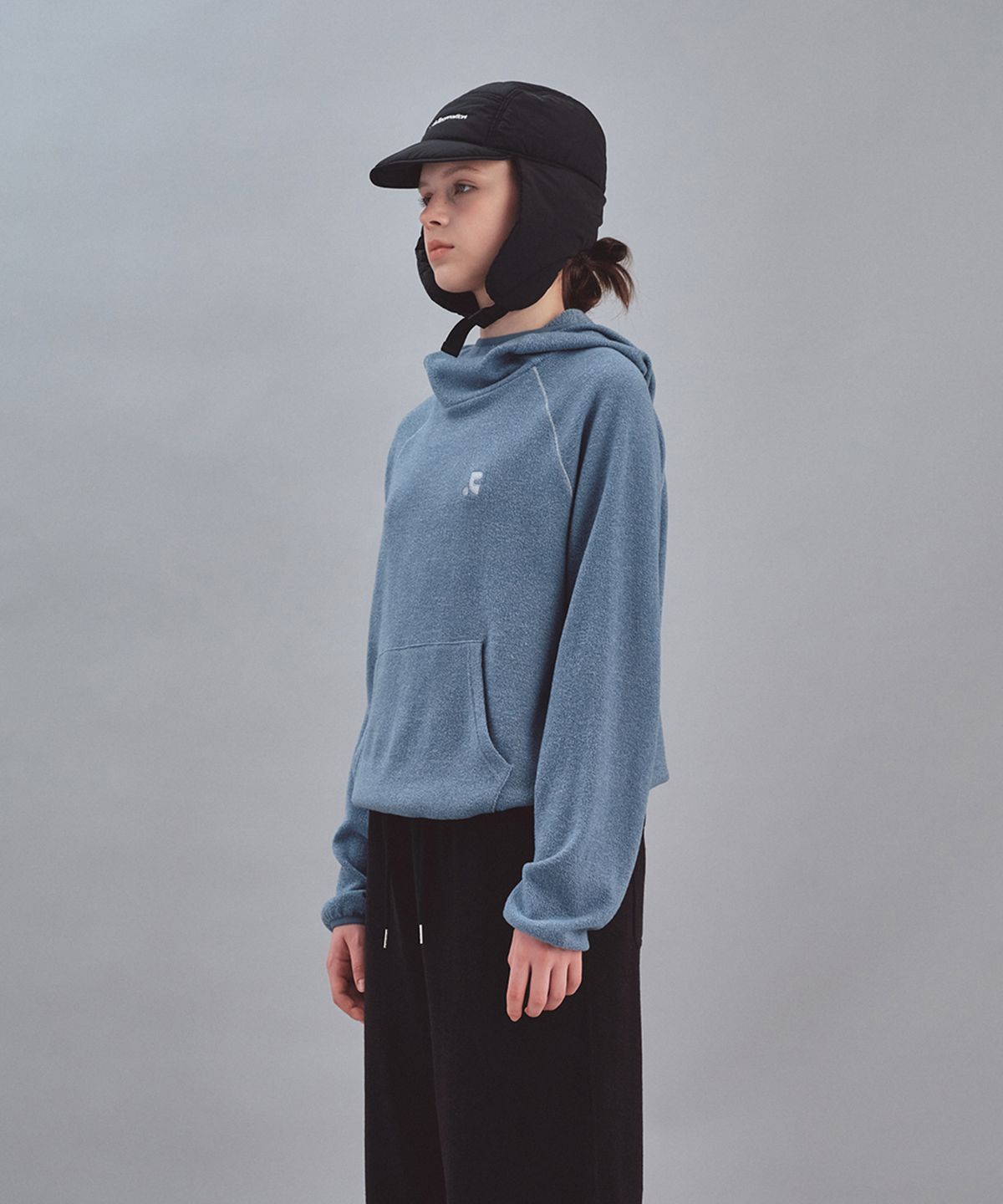 레스트앤레크레이션(REST&RECREATION) PADDING TRAPPER HAT - BLACK