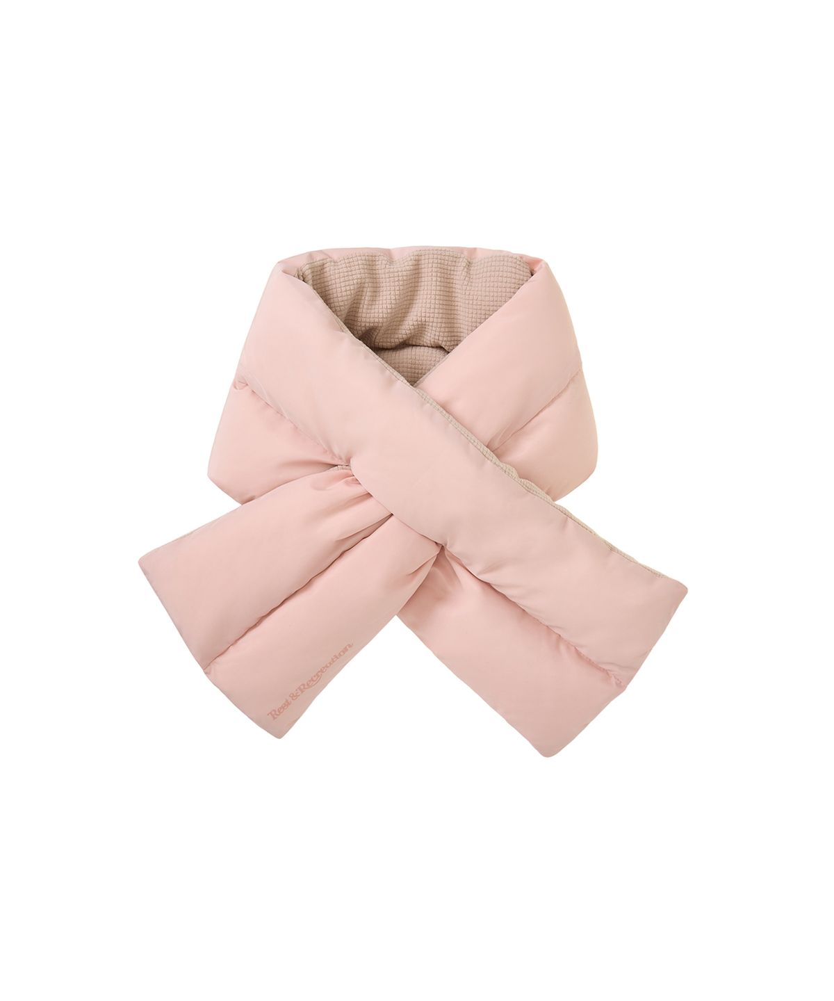레스트앤레크레이션(REST&RECREATION) REVERSIBLE DOWN MUFFLER - PINK