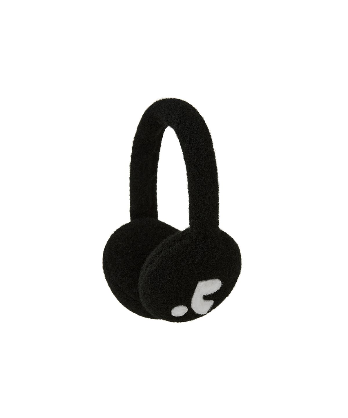 레스트앤레크레이션(REST&RECREATION) LOGO EAR WARMER - BLACK