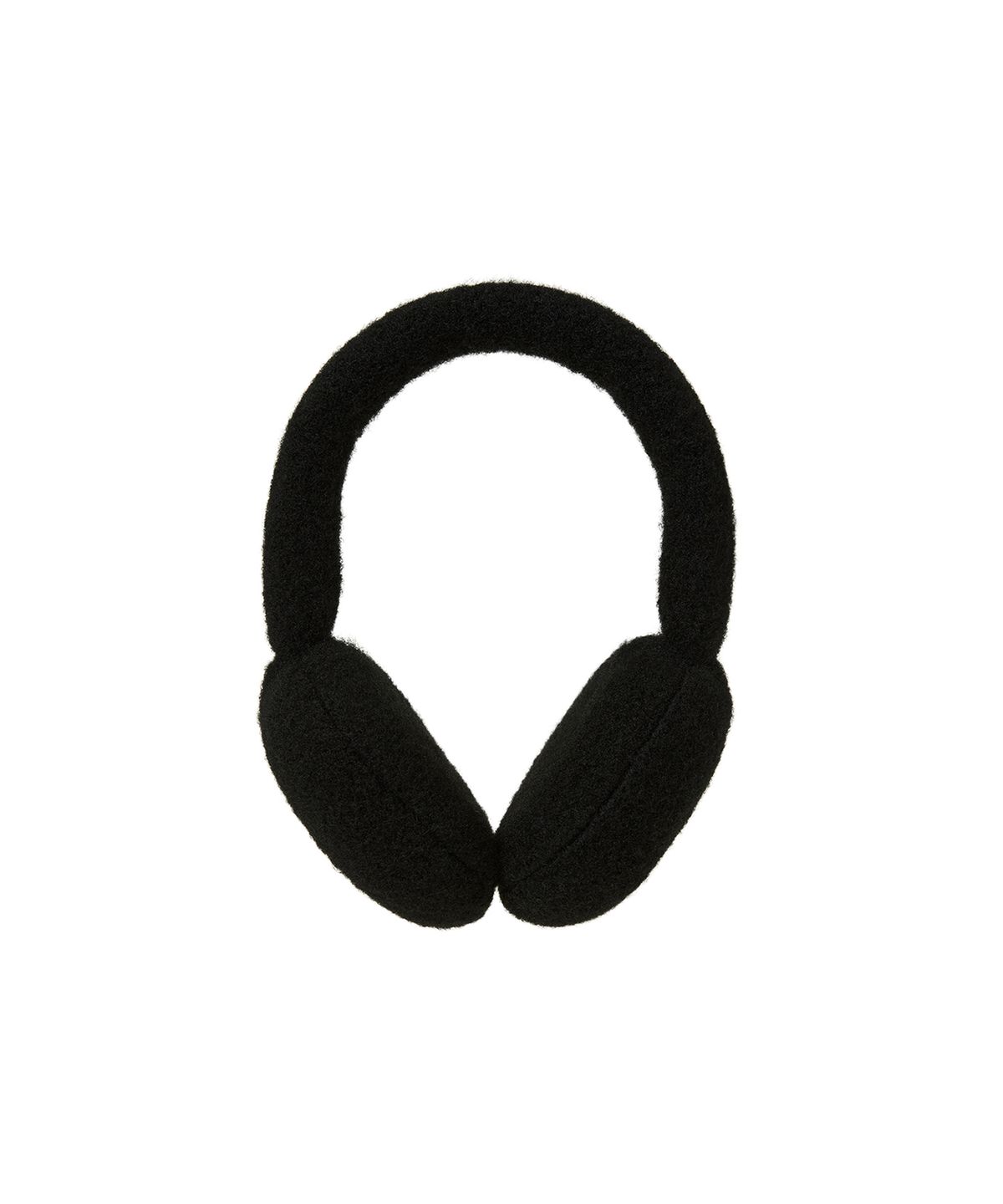 레스트앤레크레이션(REST&RECREATION) LOGO EAR WARMER - BLACK
