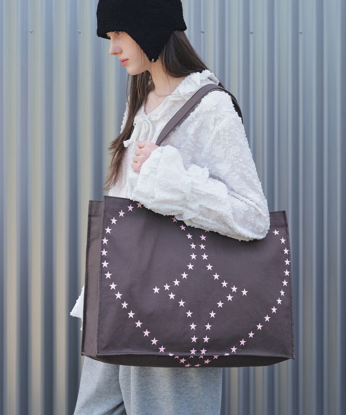 페넥(FENNEC) HEARTY ECO BAG - BROWN
