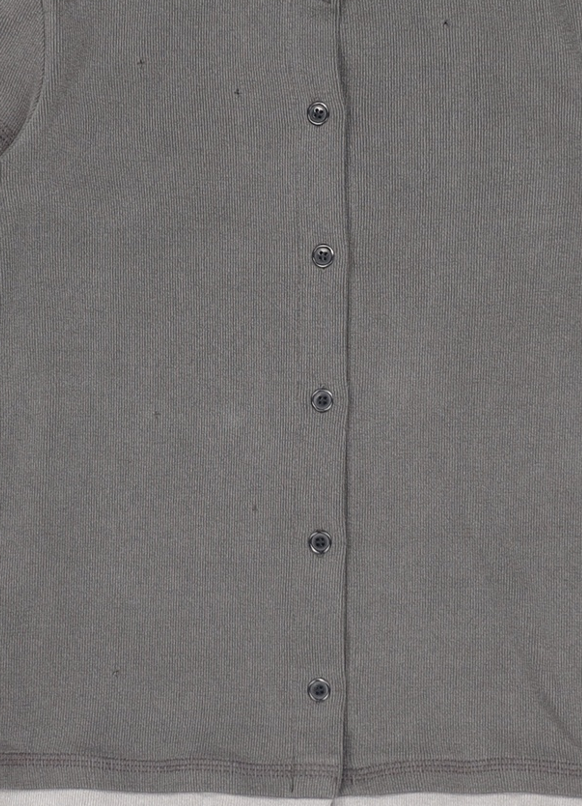 다이애그널(DIAGONAL) DOUBLE SLEEVE DAMAGE CARDIGAN XS