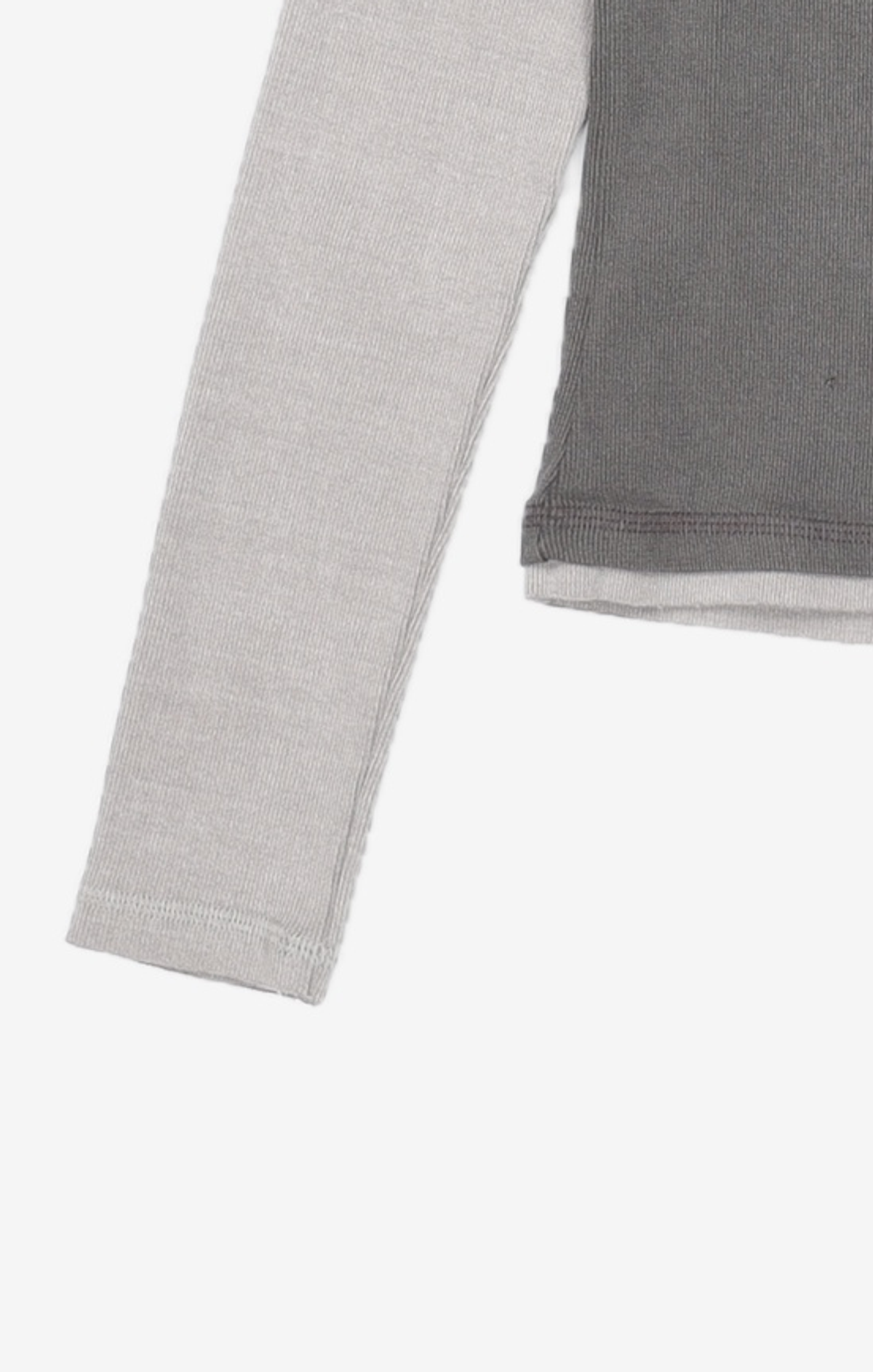 다이애그널(DIAGONAL) DOUBLE SLEEVE DAMAGE CARDIGAN XS