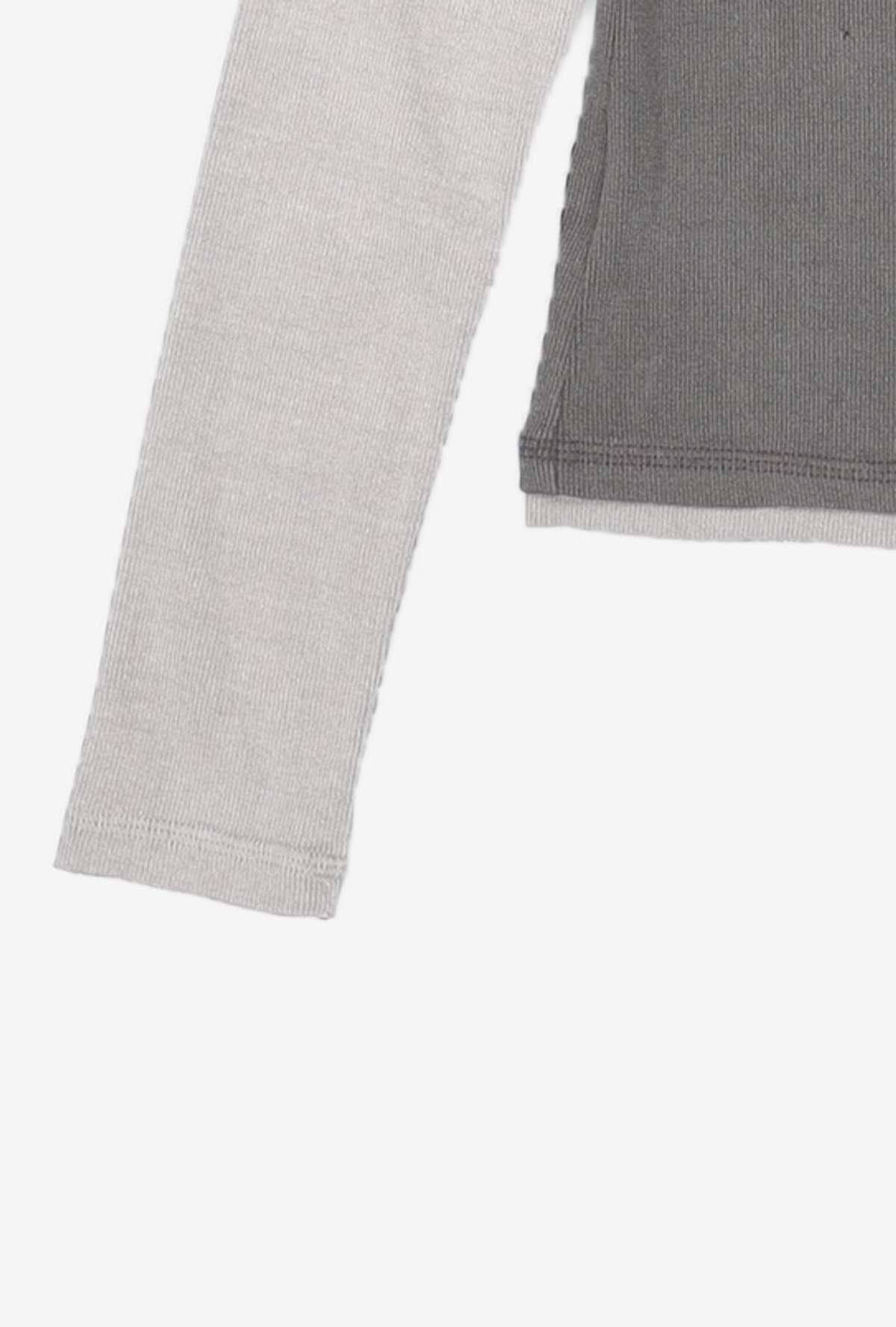 다이애그널(DIAGONAL) DOUBLE SLEEVE DAMAGE CARDIGAN XS