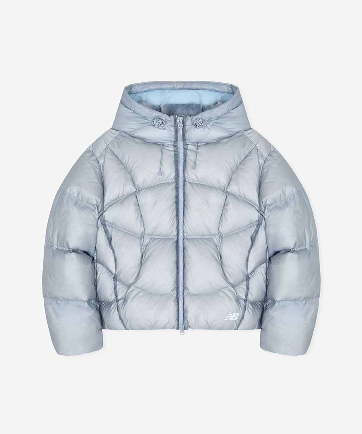 뉴발란스(NEW BALANCE) NBNPG4W012 / WOMEN 플라잉 77 후드형 헤비다운 (L/BLUE)