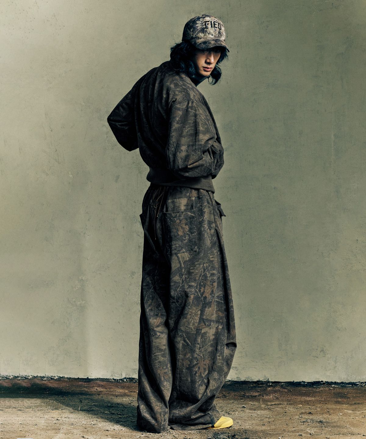 파이드(FIED) NIGHT HAWK WIDE JACKET PANTS SET