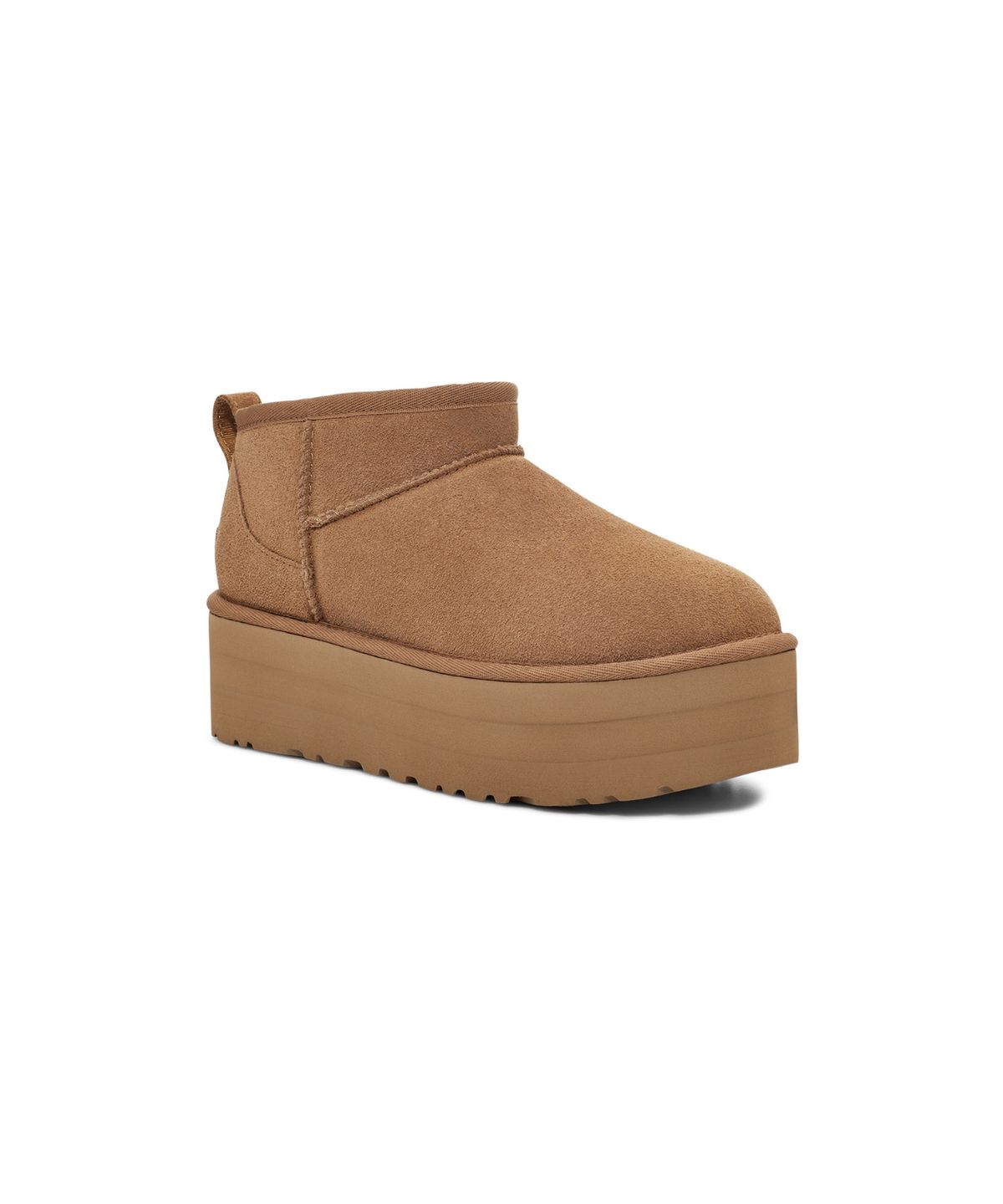 어그(UGG) [WOMEN] 클래식 울트라 미니 플랫폼 - 체스넛 / 1135092-CHE