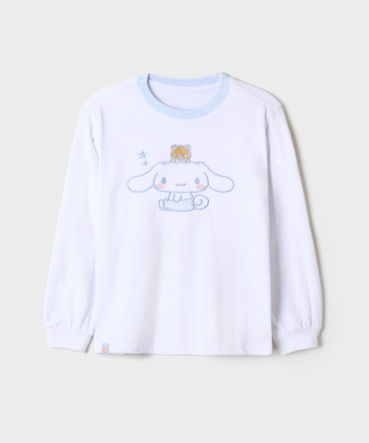 스파오 키즈(SPAO KIDS) [키즈] (산리오캐릭터즈) 라운드넥 파자마(Light Blue)_SPPPG4TKU1