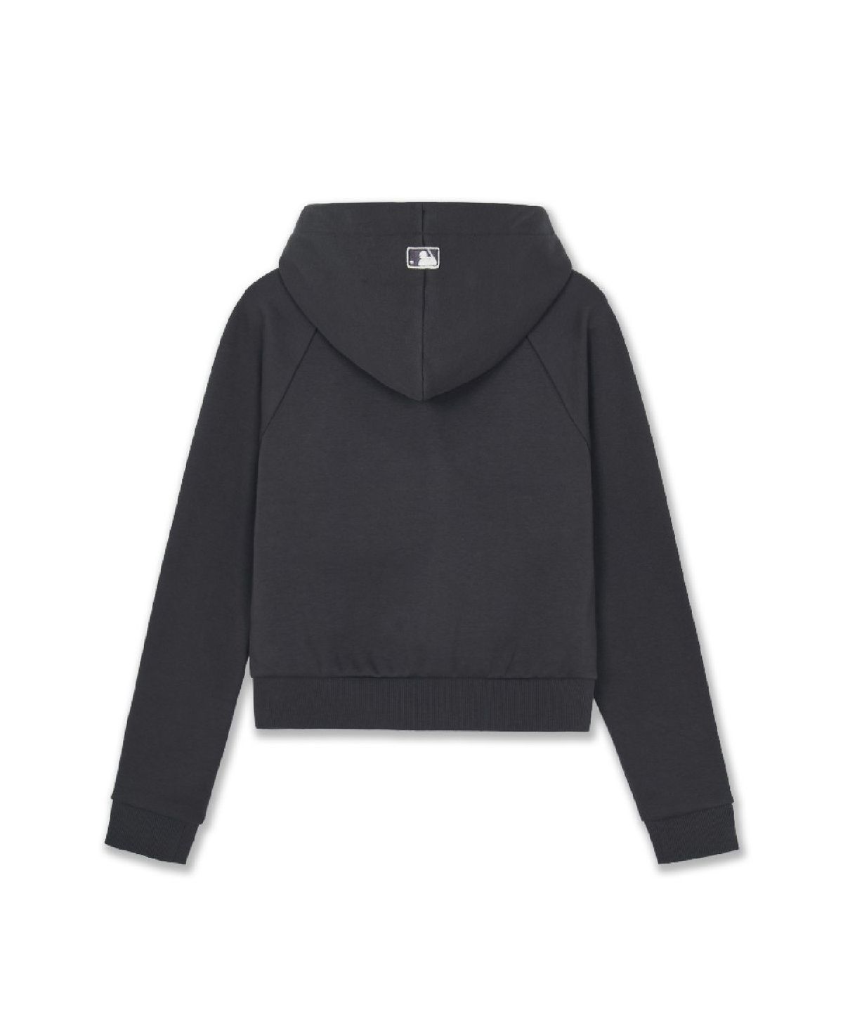 엠엘비(MLB) 여성 바시티 빈티지 레터 그래픽 기모 후드집업 LA (D.Charcoal Grey)