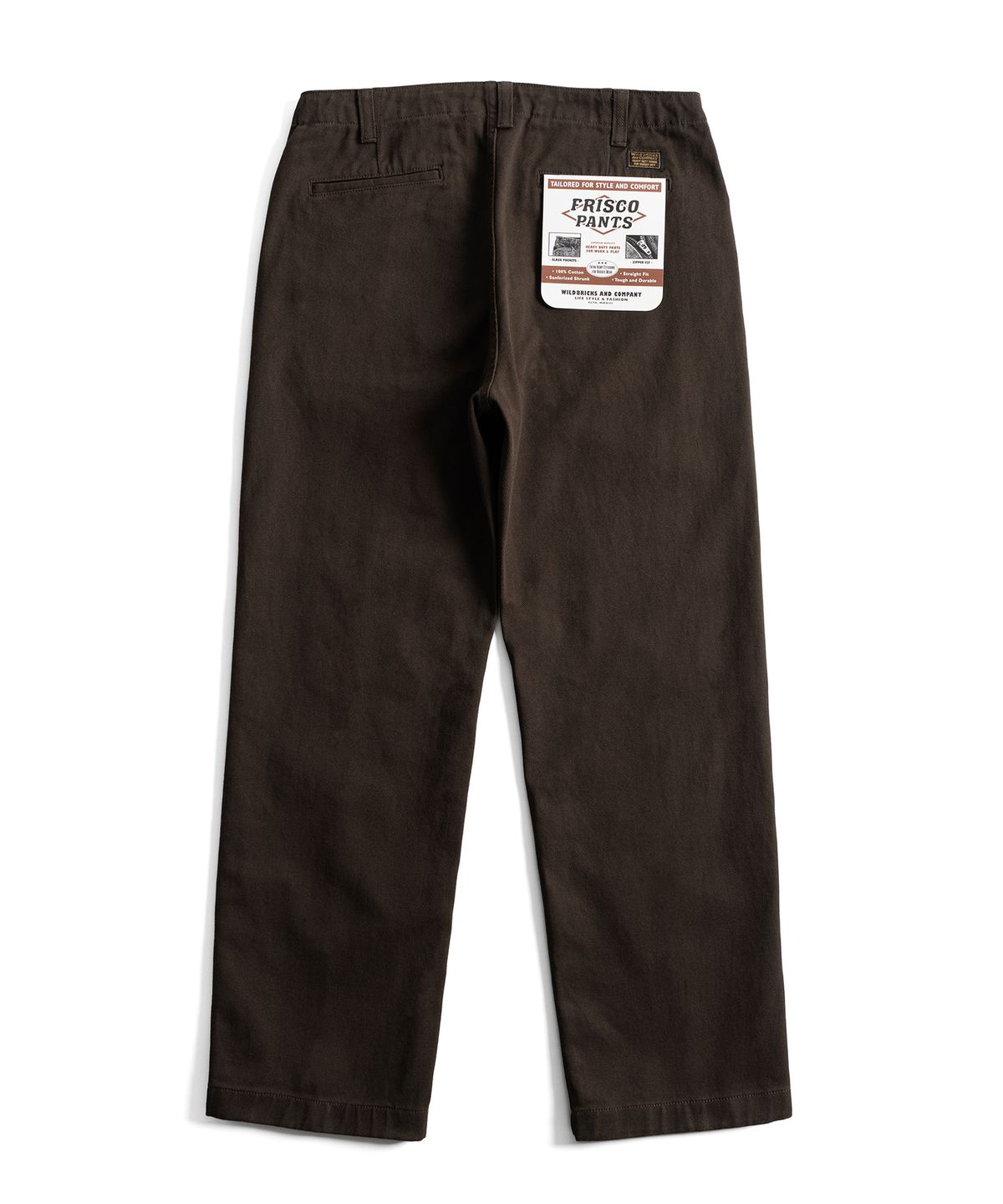 와일드 브릭스(WILD BRICKS) W26 FRISCO PANTS (dark brown)