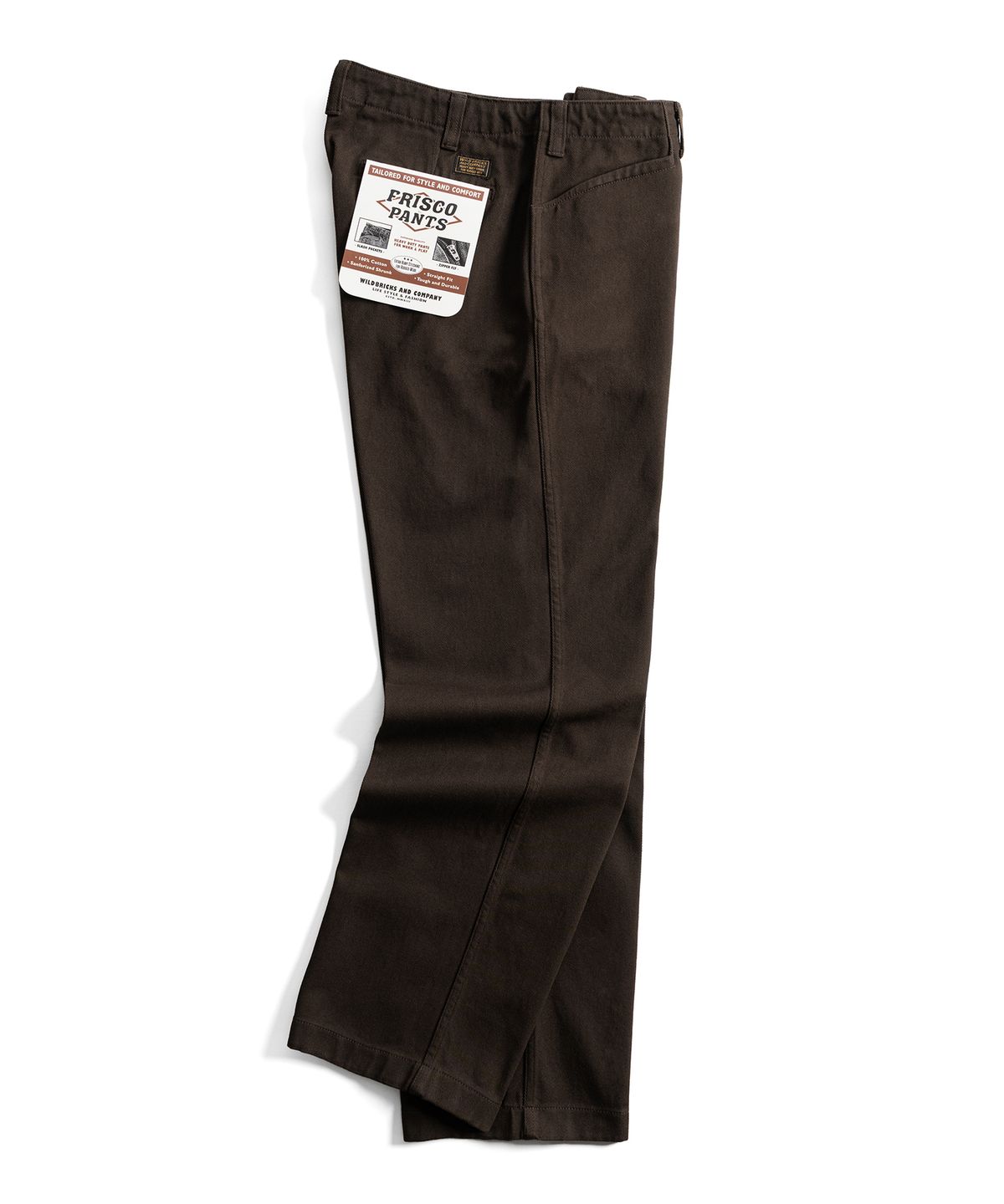 와일드 브릭스(WILD BRICKS) W26 FRISCO PANTS (dark brown)