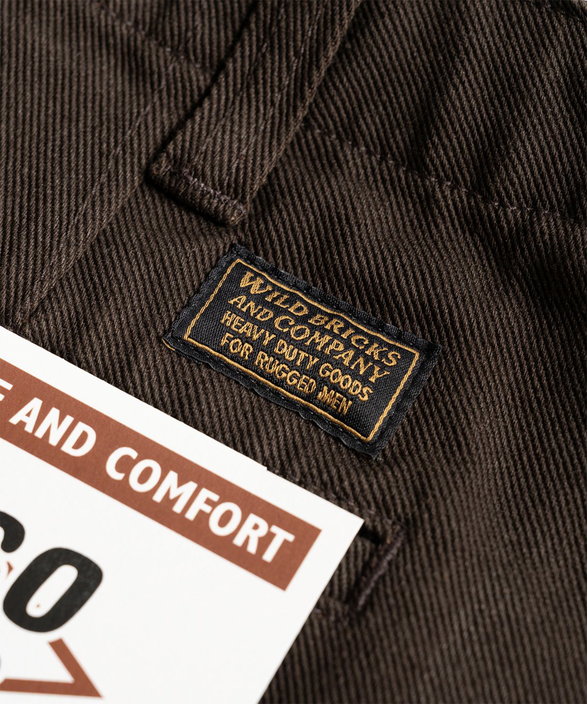 와일드 브릭스(WILD BRICKS) W26 FRISCO PANTS (dark brown)