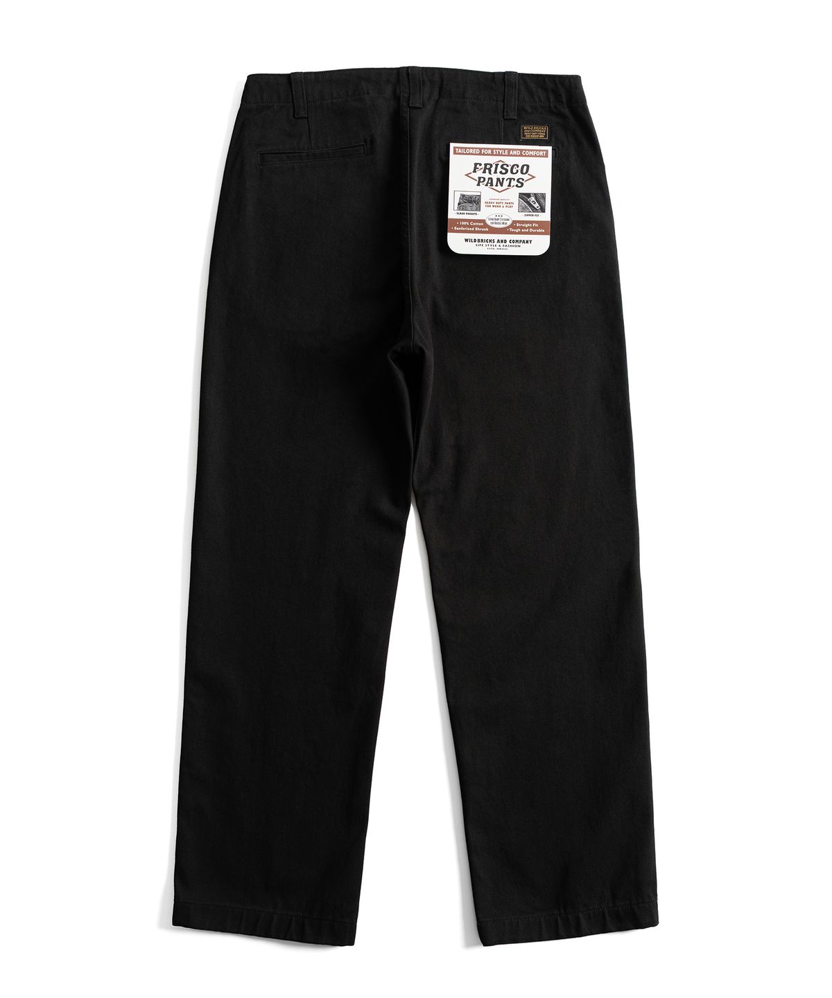 와일드 브릭스(WILD BRICKS) W26 FRISCO PANTS (black)