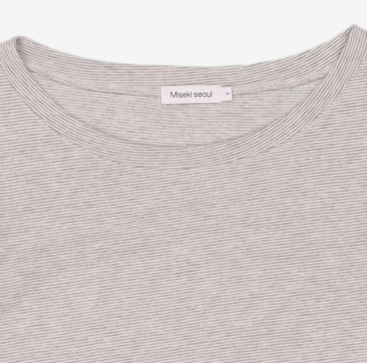 미세키서울(MISEKI SEOUL) Layered line sheer long sleeve 2