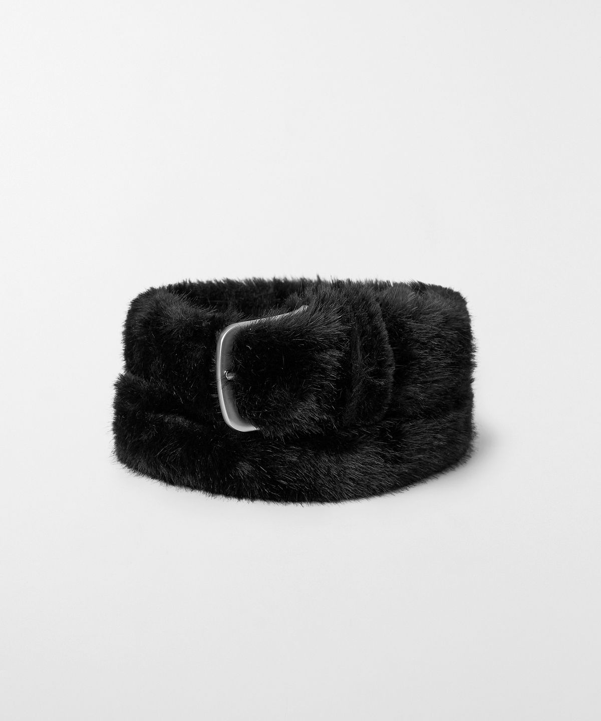 몽돌(MONGDOL) 소프트 퍼 벨트 블랙 MDAC068BLACK