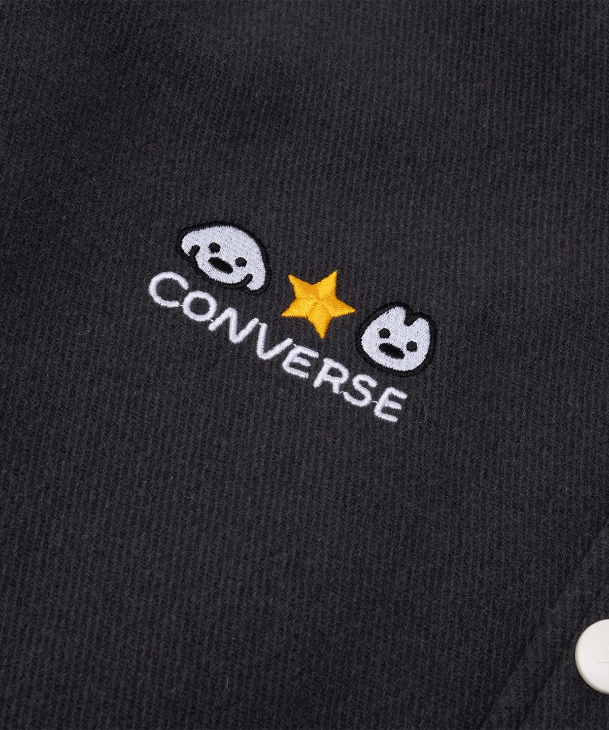 컨버스(CONVERSE) 컨버스 & 마츠이 바시티 패디드 재킷 다크 매터 UCK566-GDA
