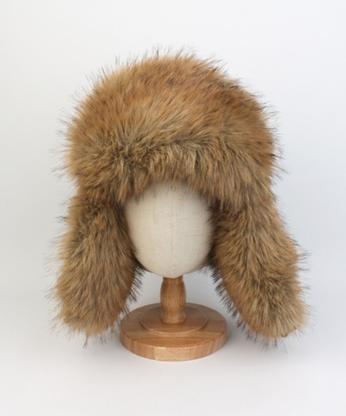 유니버셜 케미스트리(UNIVERSAL CHEMISTRY) Suade Fur Black Aviator Hat 귀달이모자