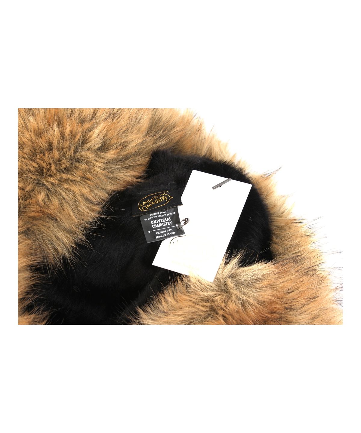 유니버셜 케미스트리(UNIVERSAL CHEMISTRY) Suade Fur Black Aviator Hat 귀달이모자