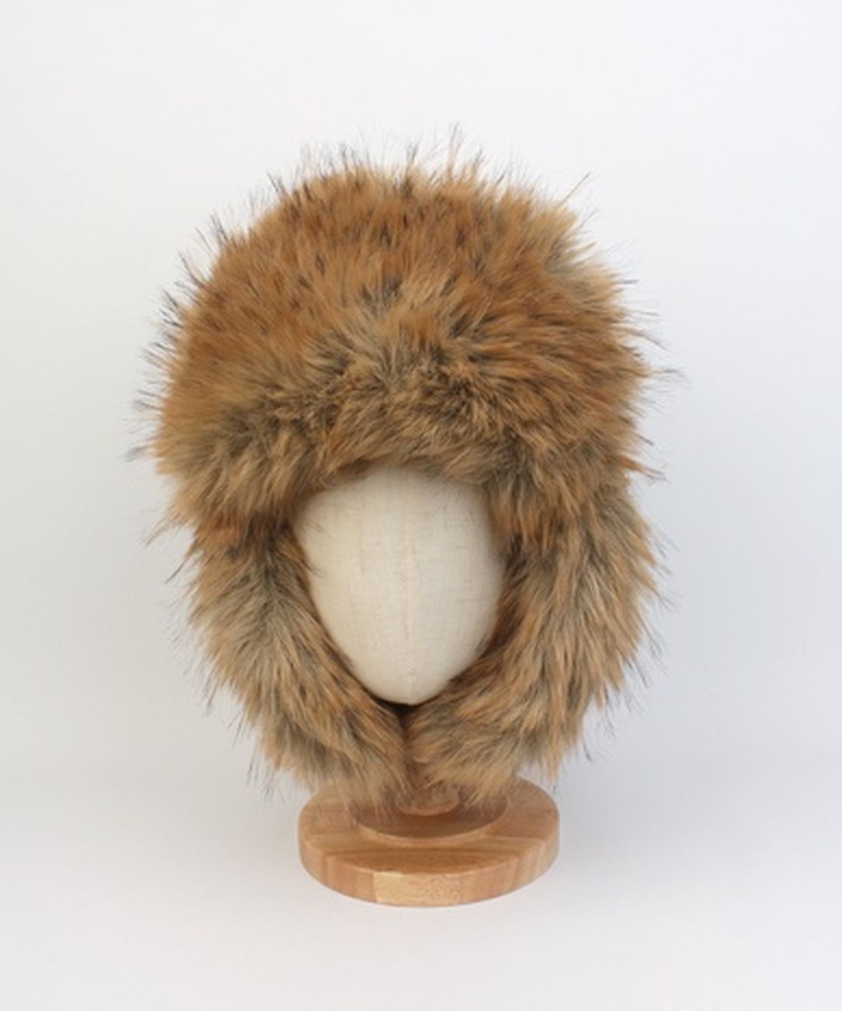 유니버셜 케미스트리(UNIVERSAL CHEMISTRY) Suade Fur Brown Aviator Hat 귀달이모자