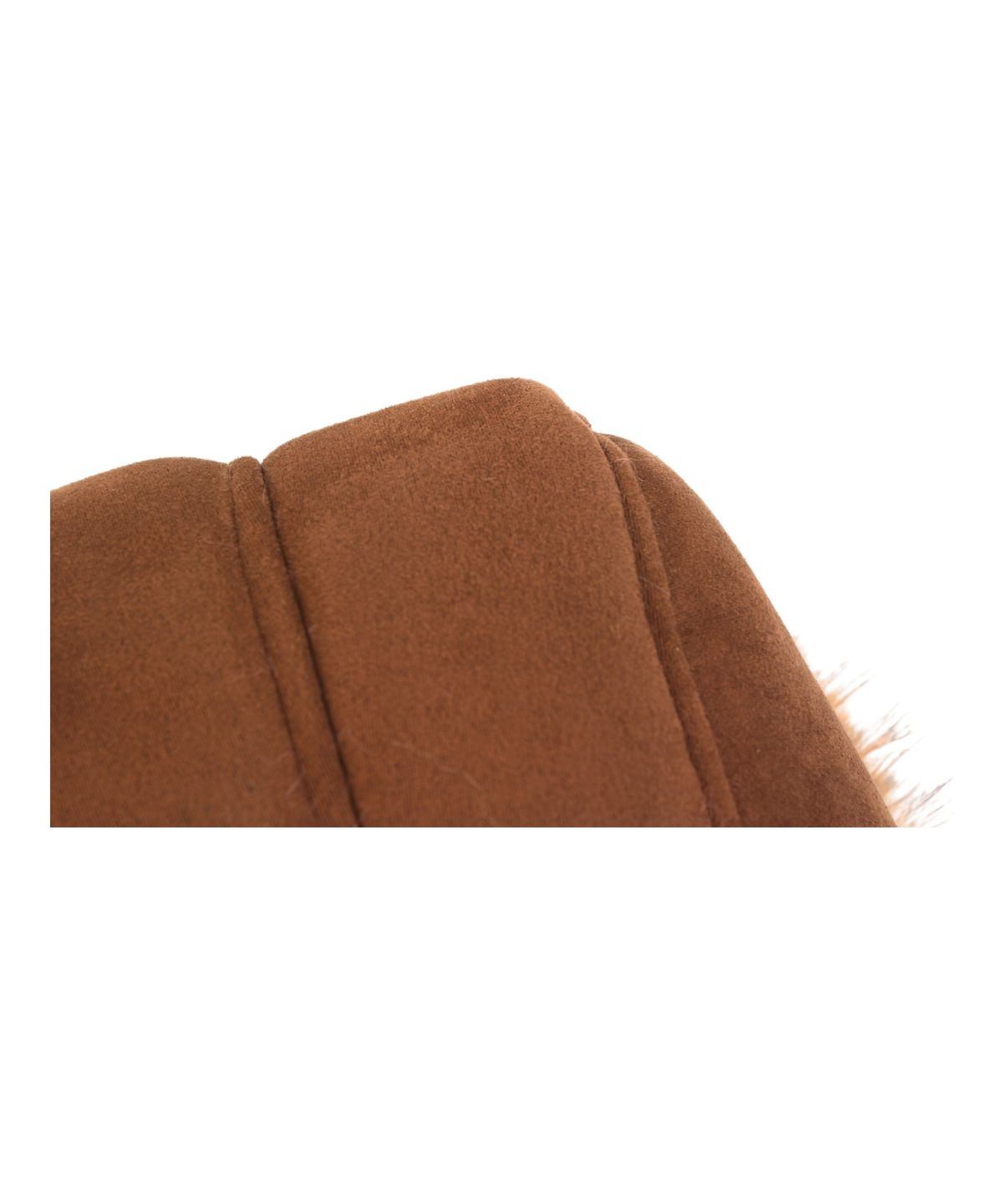 유니버셜 케미스트리(UNIVERSAL CHEMISTRY) Suade Fur Brown Aviator Hat 귀달이모자