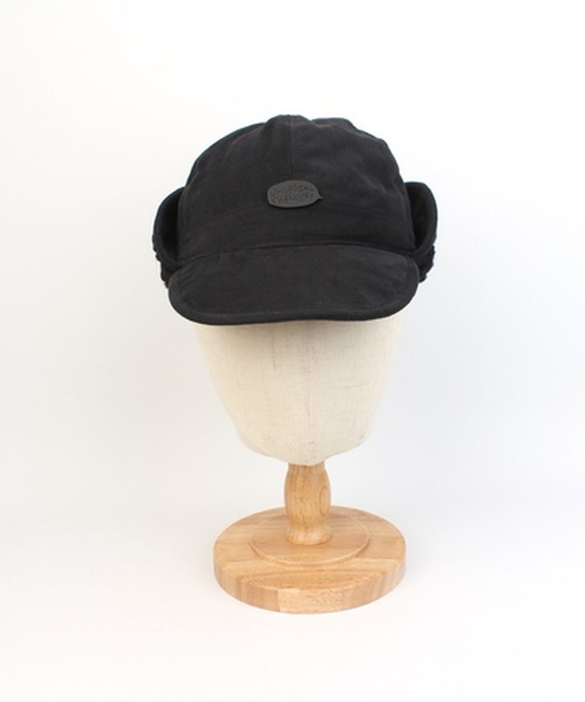 유니버셜 케미스트리(UNIVERSAL CHEMISTRY) Washing Black Half Earflap Cap 귀달이모자