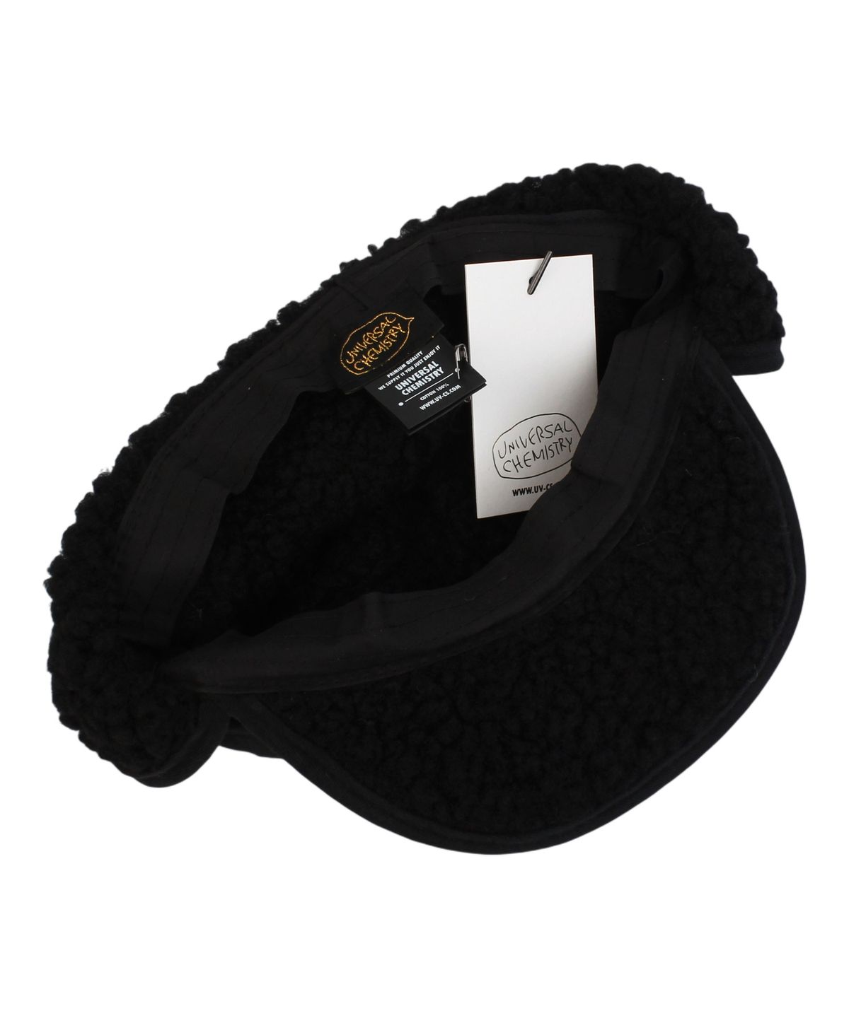 유니버셜 케미스트리(UNIVERSAL CHEMISTRY) Washing Black Half Earflap Cap 귀달이모자