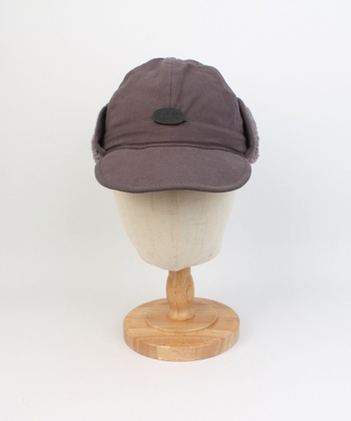 유니버셜 케미스트리(UNIVERSAL CHEMISTRY) Washing Gray Half Earflap Cap 귀달이모자