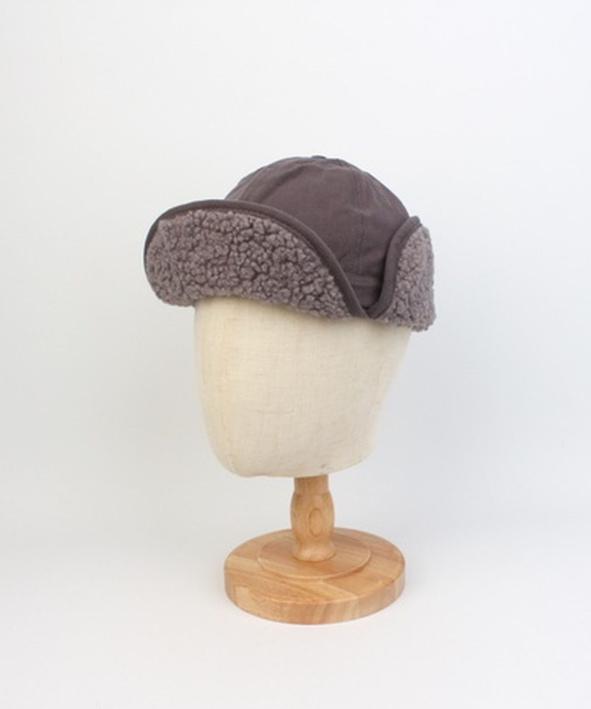 유니버셜 케미스트리(UNIVERSAL CHEMISTRY) Washing Gray Half Earflap Cap 귀달이모자