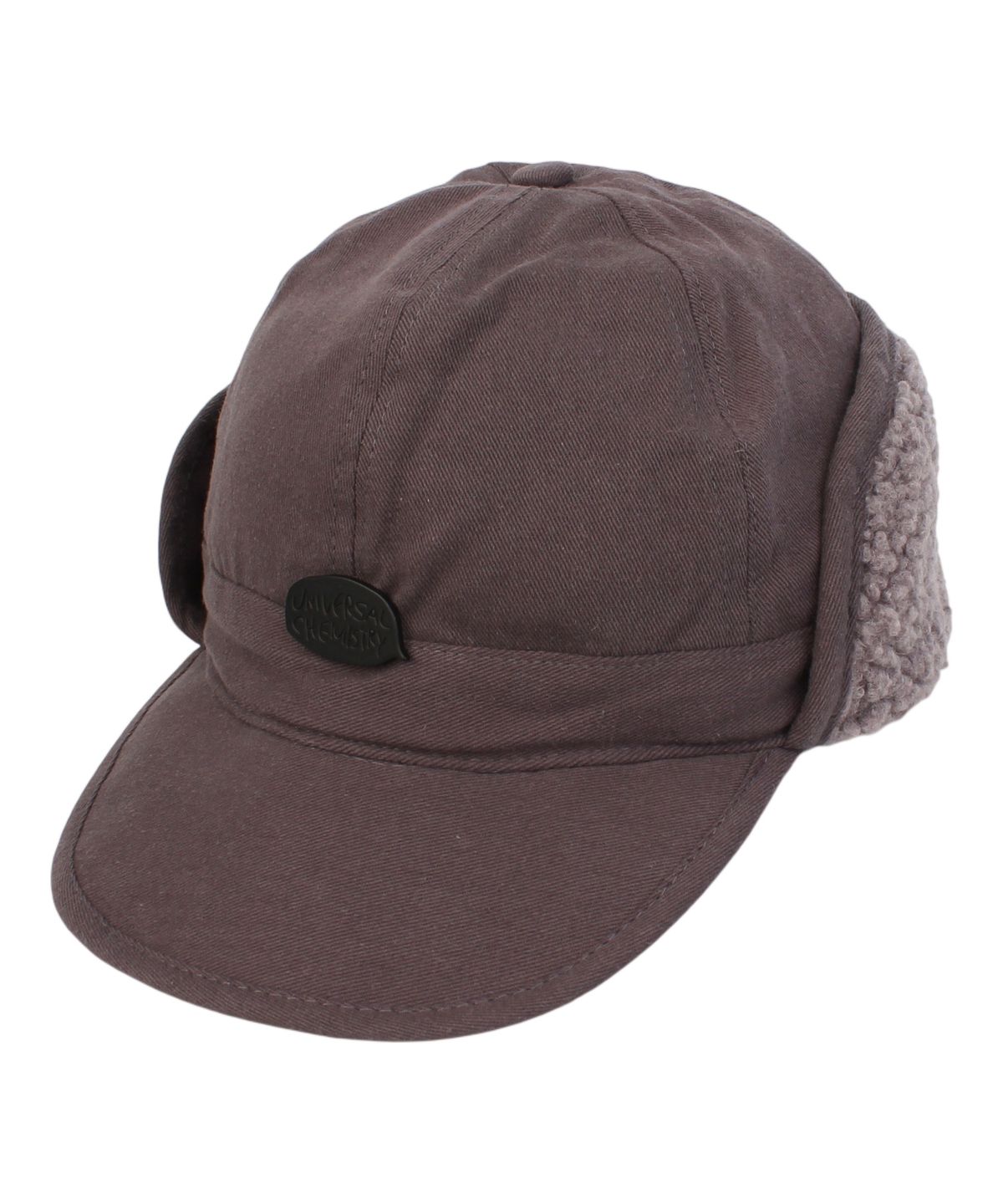 유니버셜 케미스트리(UNIVERSAL CHEMISTRY) Washing Gray Half Earflap Cap 귀달이모자