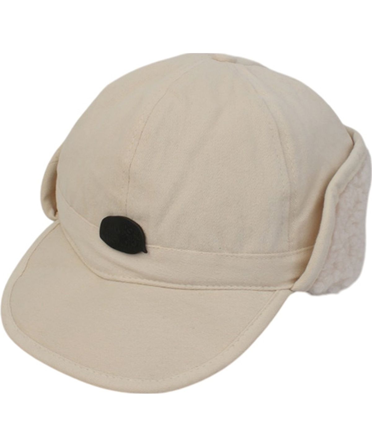 유니버셜 케미스트리(UNIVERSAL CHEMISTRY) Washing Ivory Half Earflap Cap 귀달이모자