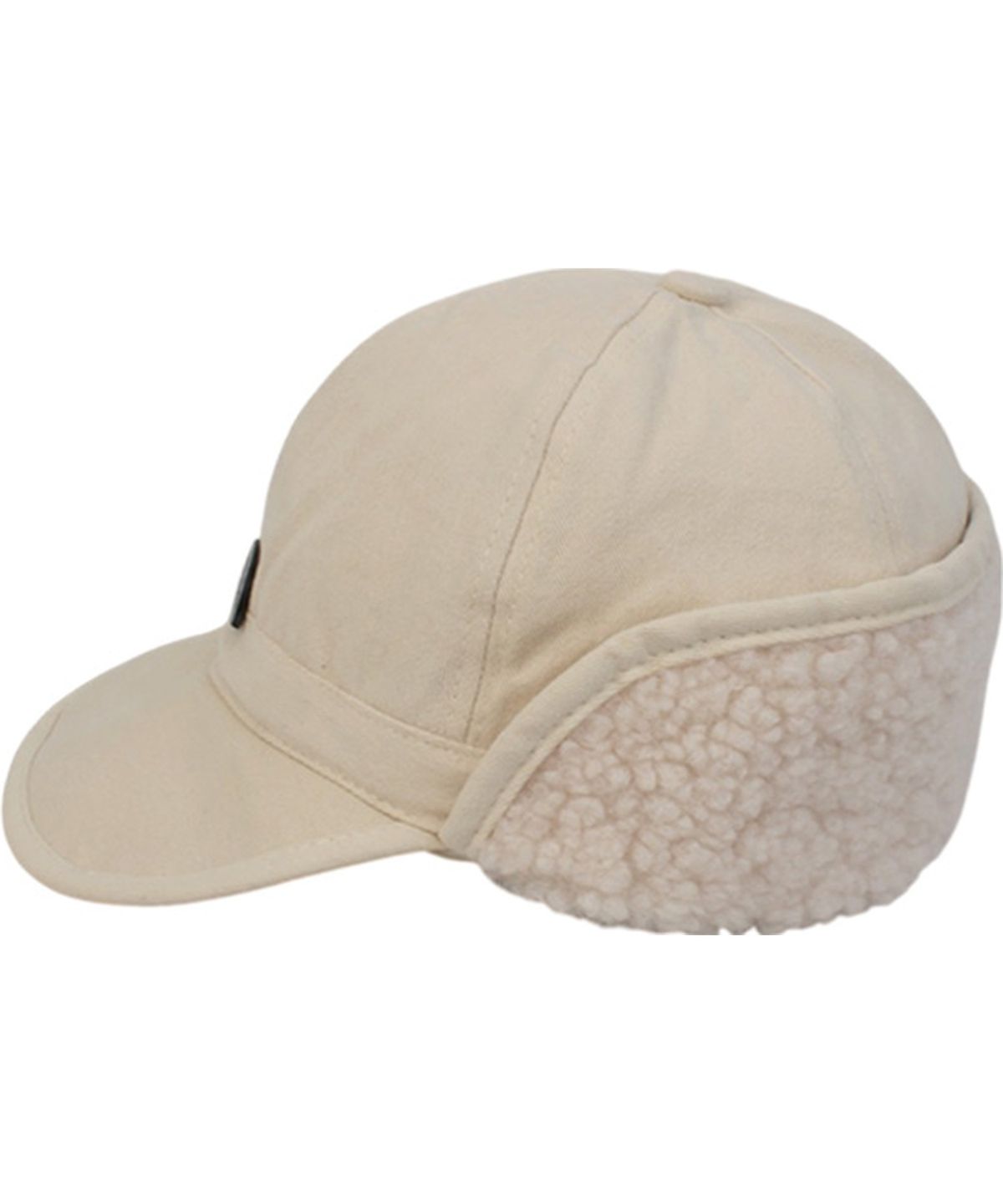 유니버셜 케미스트리(UNIVERSAL CHEMISTRY) Washing Ivory Half Earflap Cap 귀달이모자