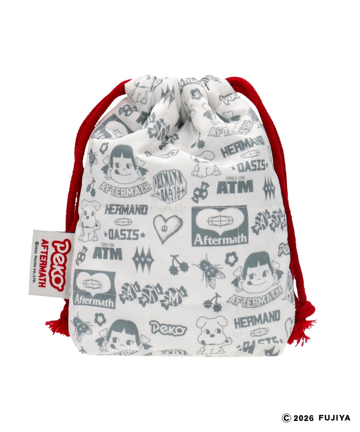 애프터매스(AFTERMATH) ATM x PEKO FULL PRINT POUCH